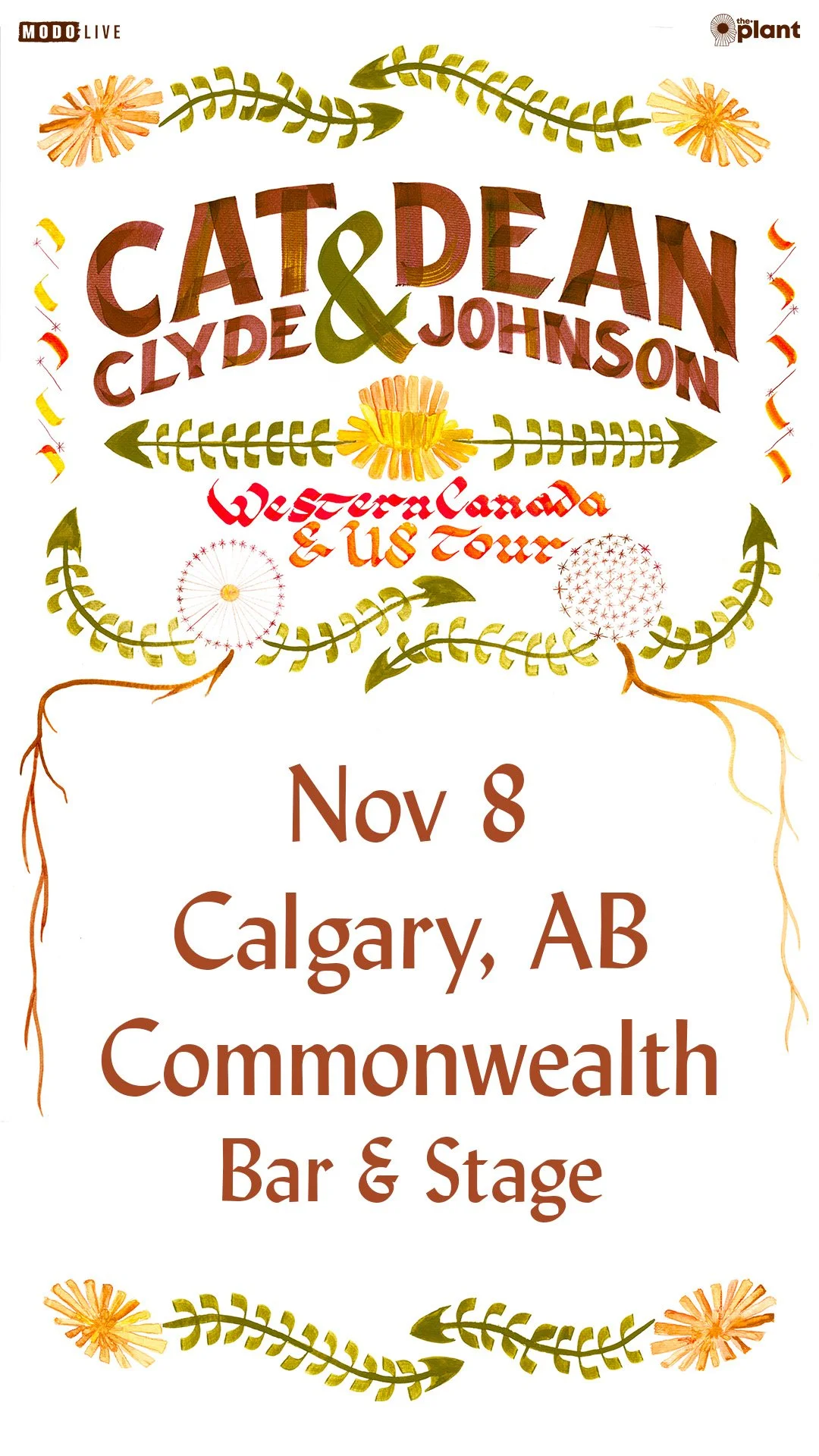 MODO-LIVE & THE PLANT presents... CAT CLYDE & DEAN JOHNSON