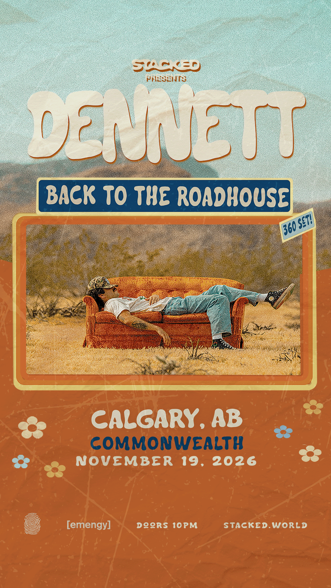 DENNETT: Back To The Roadhouse Tour (360° Set)