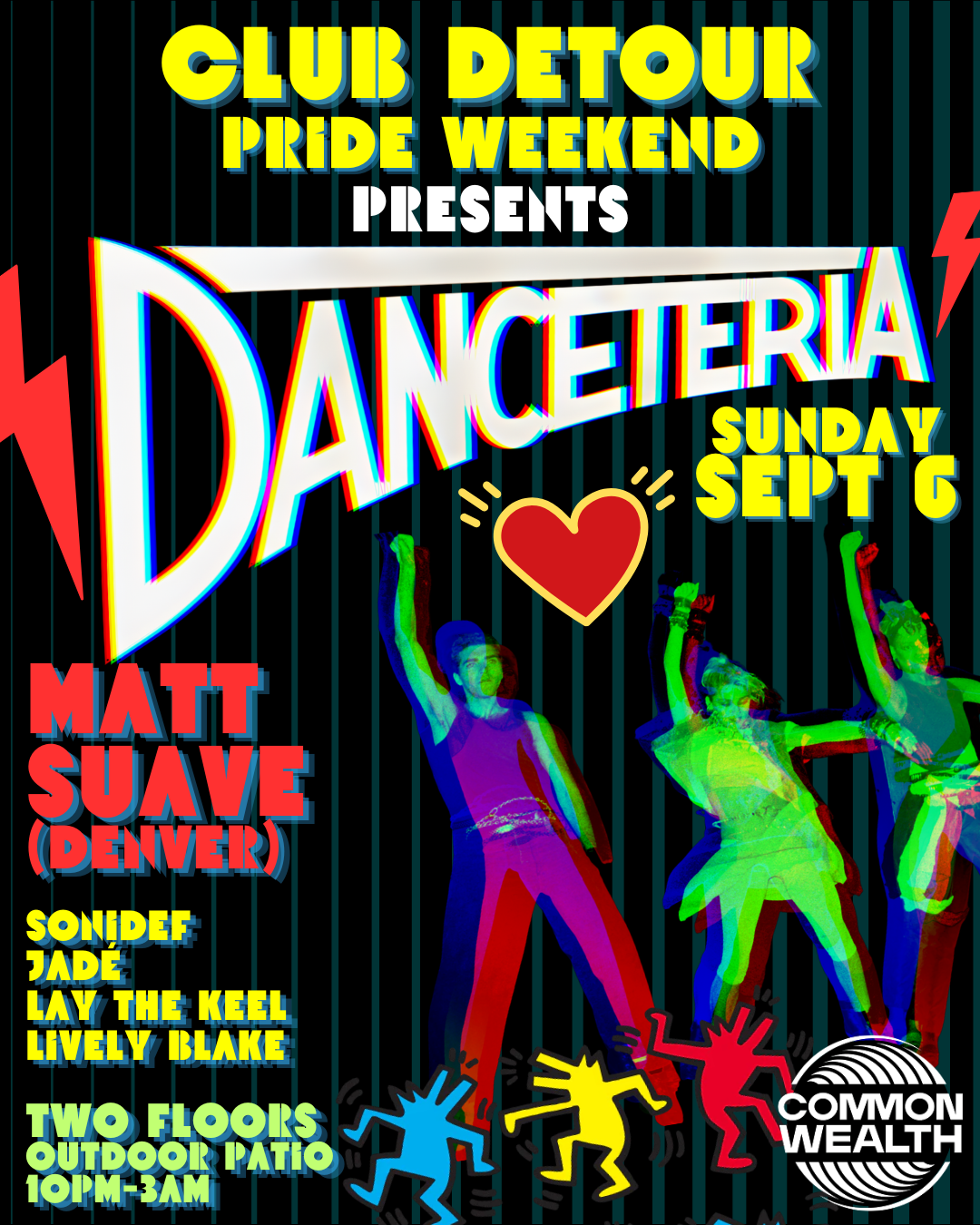 Club Detour Pride Presents: DANCETERIA