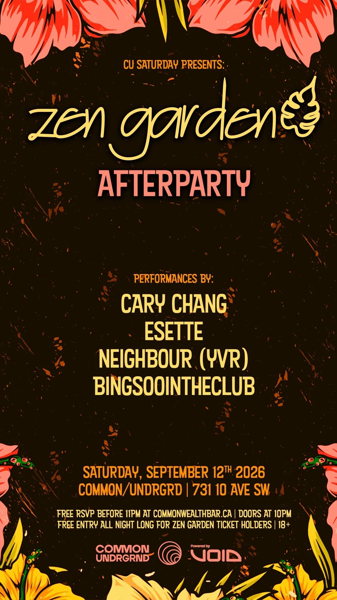 Zen Garden Afterparty