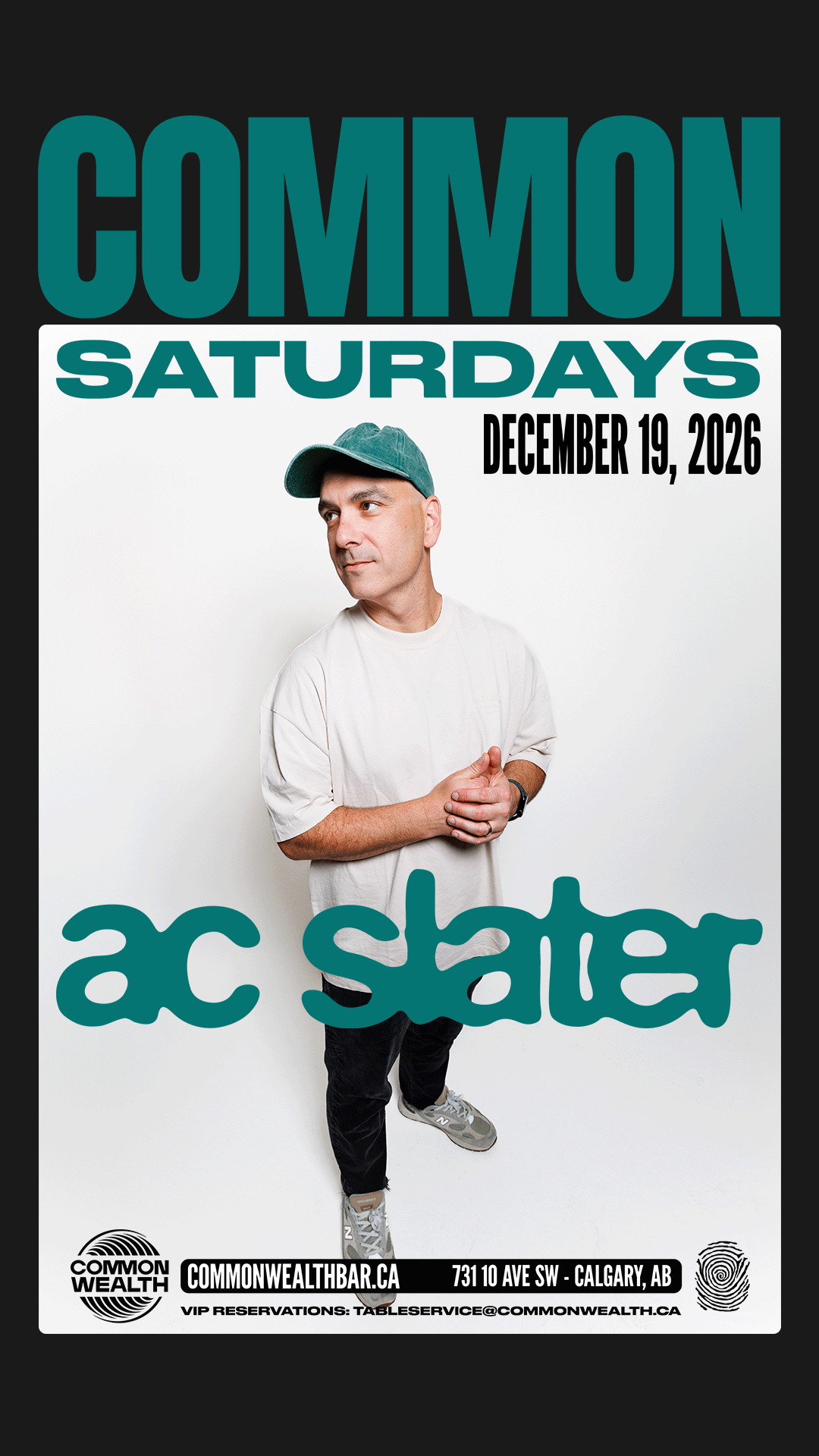 AC Slater @ Common Saturdays