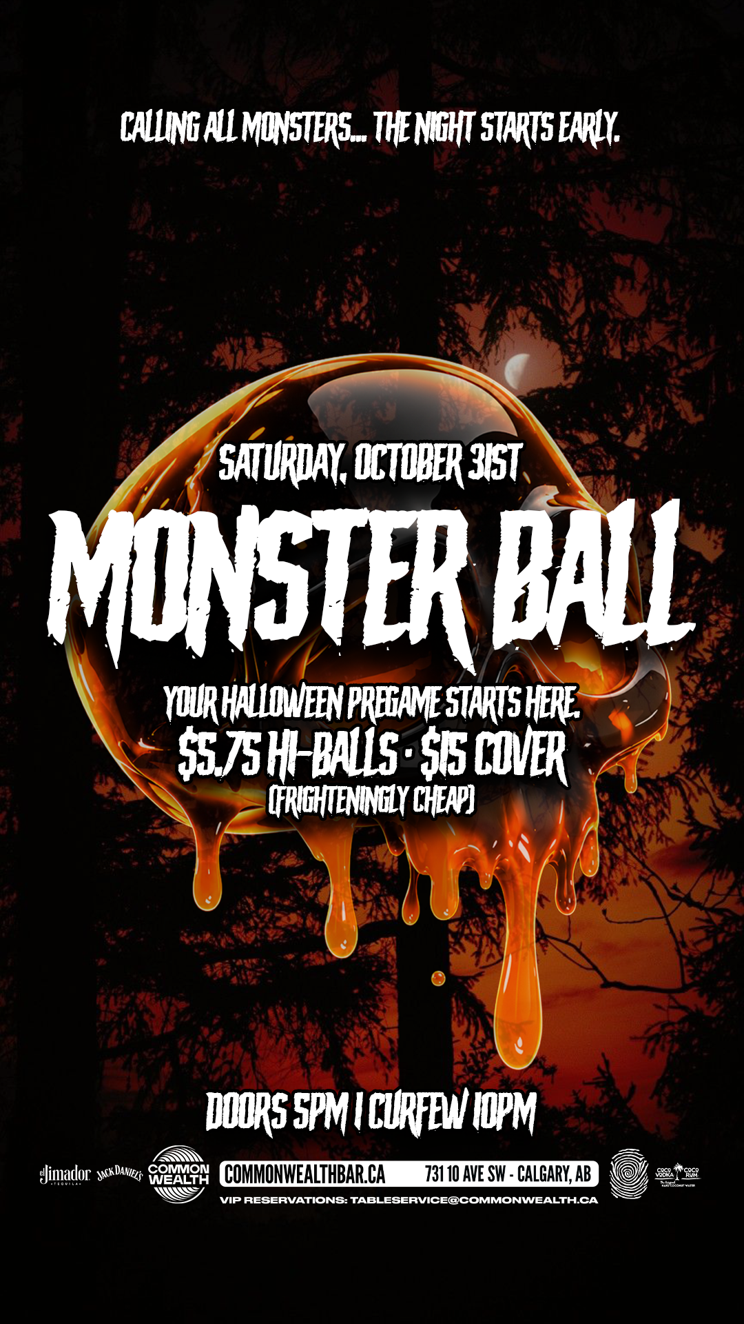 Monster Ball (Halloween Pregame)