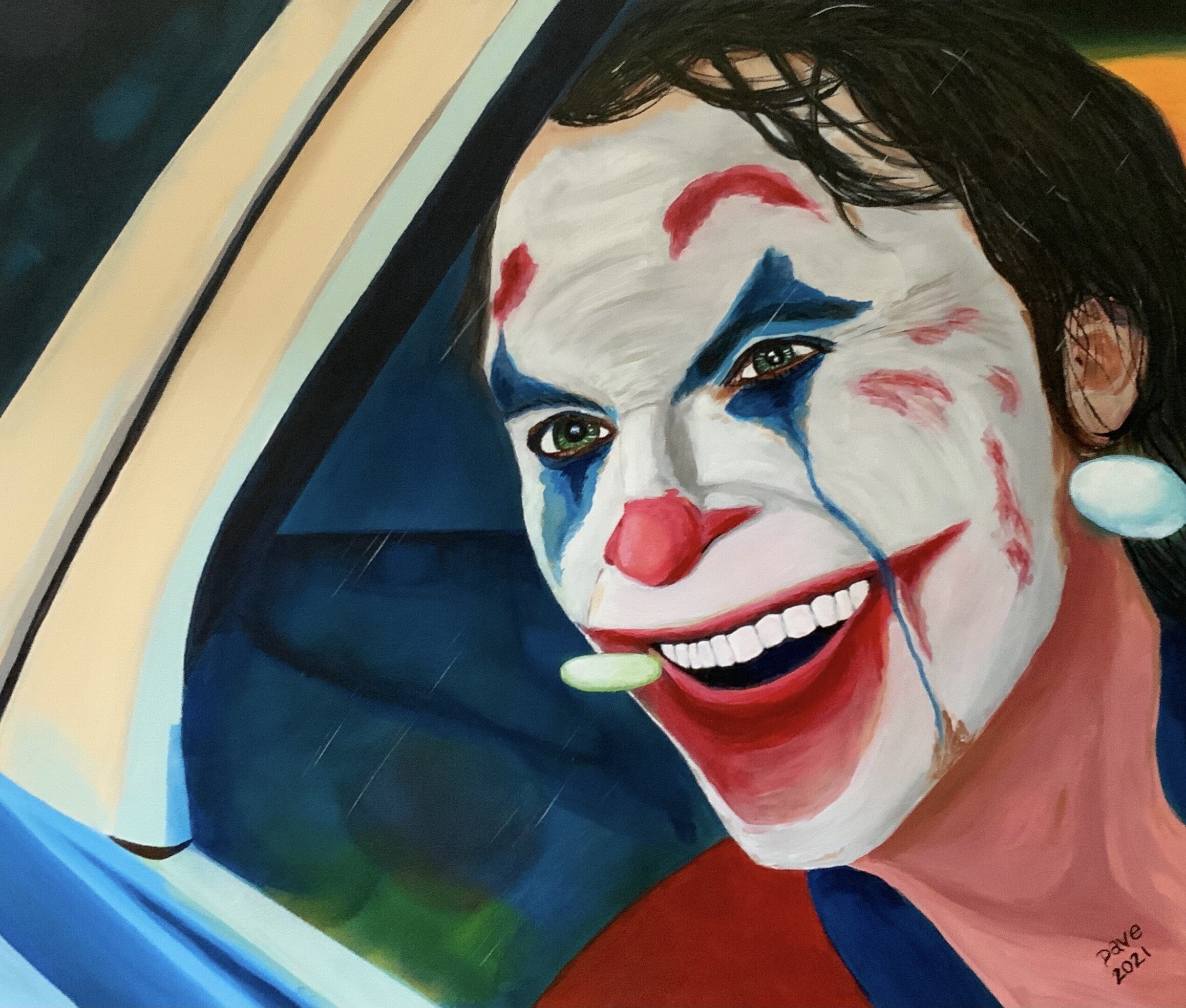 Jerko. Acrylic on canvas. 24x20”. Varnished.

The Joker
Batman and the Joker
The Joker lives
New York New York
 