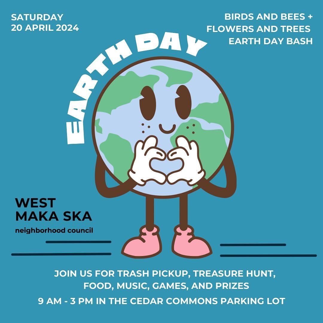 Coming up this Saturday! 
Join your neighbors in the morning for a neighborhood cleanup and then spend the afternoon hanging out with music, vendors, and food! 
Come dressed as your favorite bee or flower and win a prize, also a treasure hunt!
We hop