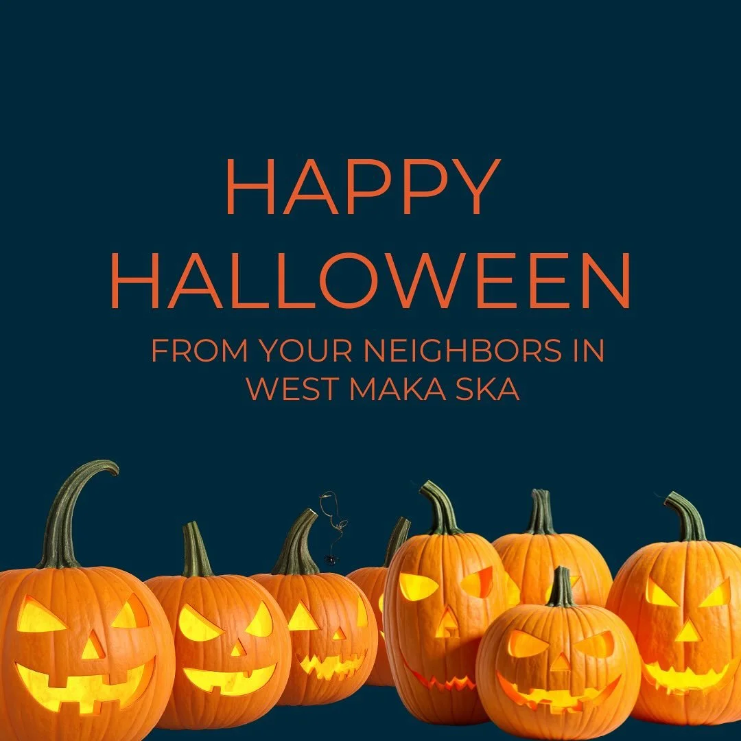 Have a safe and happy Halloween!
From your neighbors in West Maka Ska