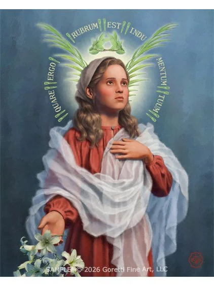St Maria Goretti - Giclee Sample.jpg