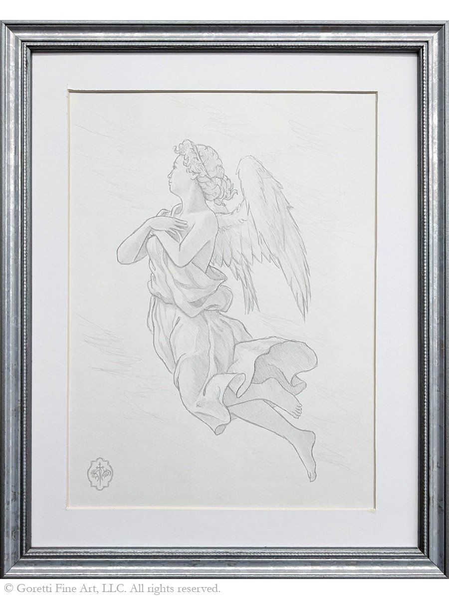 Adoring Angel - Figure Study - Framed.jpg