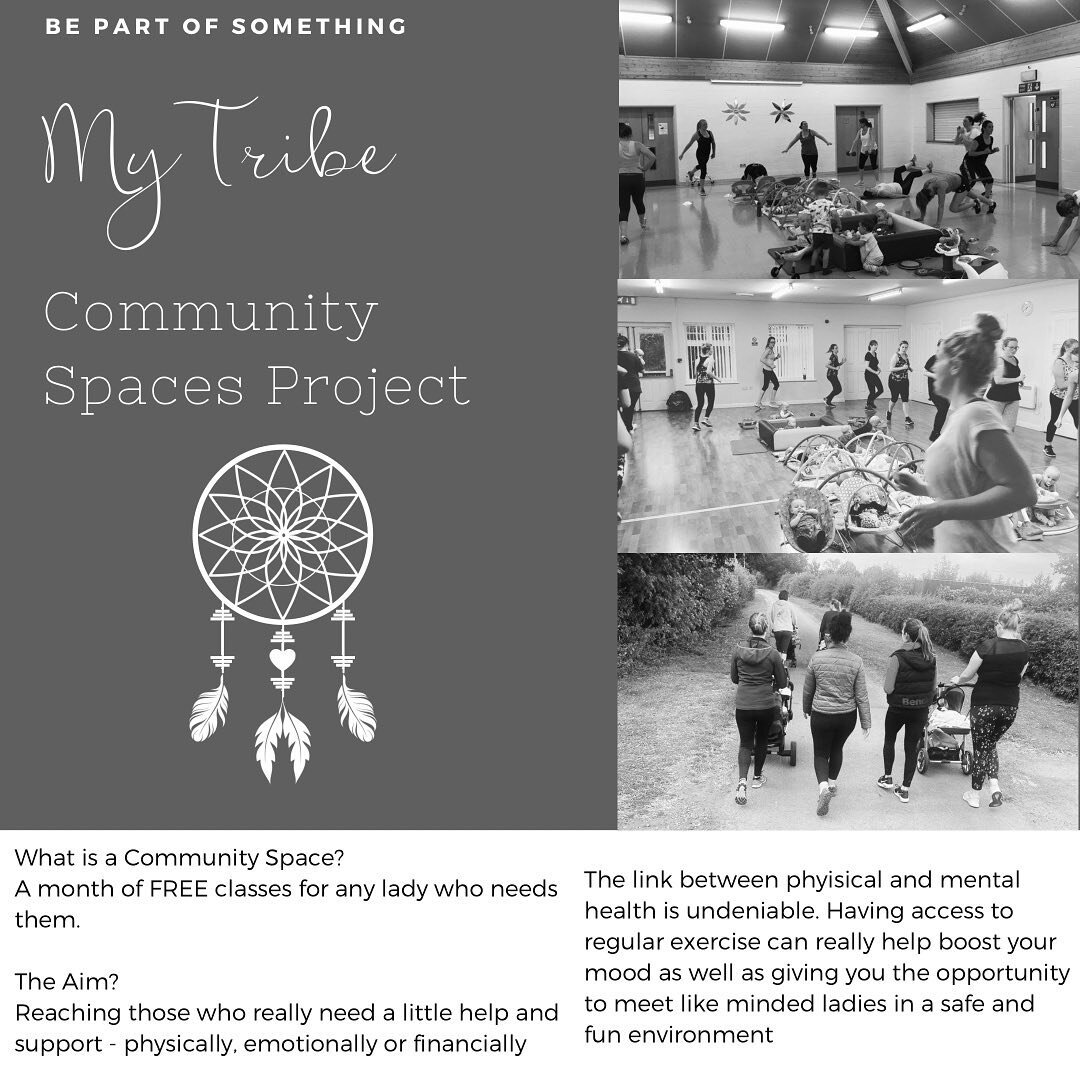 COMMUNITY SPACES PROJECT

💕One month of Free classes for any Mum who needs them💕

Are you a Mum struggling with your mental health?

Are you a Mum who needs a pick me up but doesn&rsquo;t quite have the funds to accommodate?

Are you a midwife, HV 