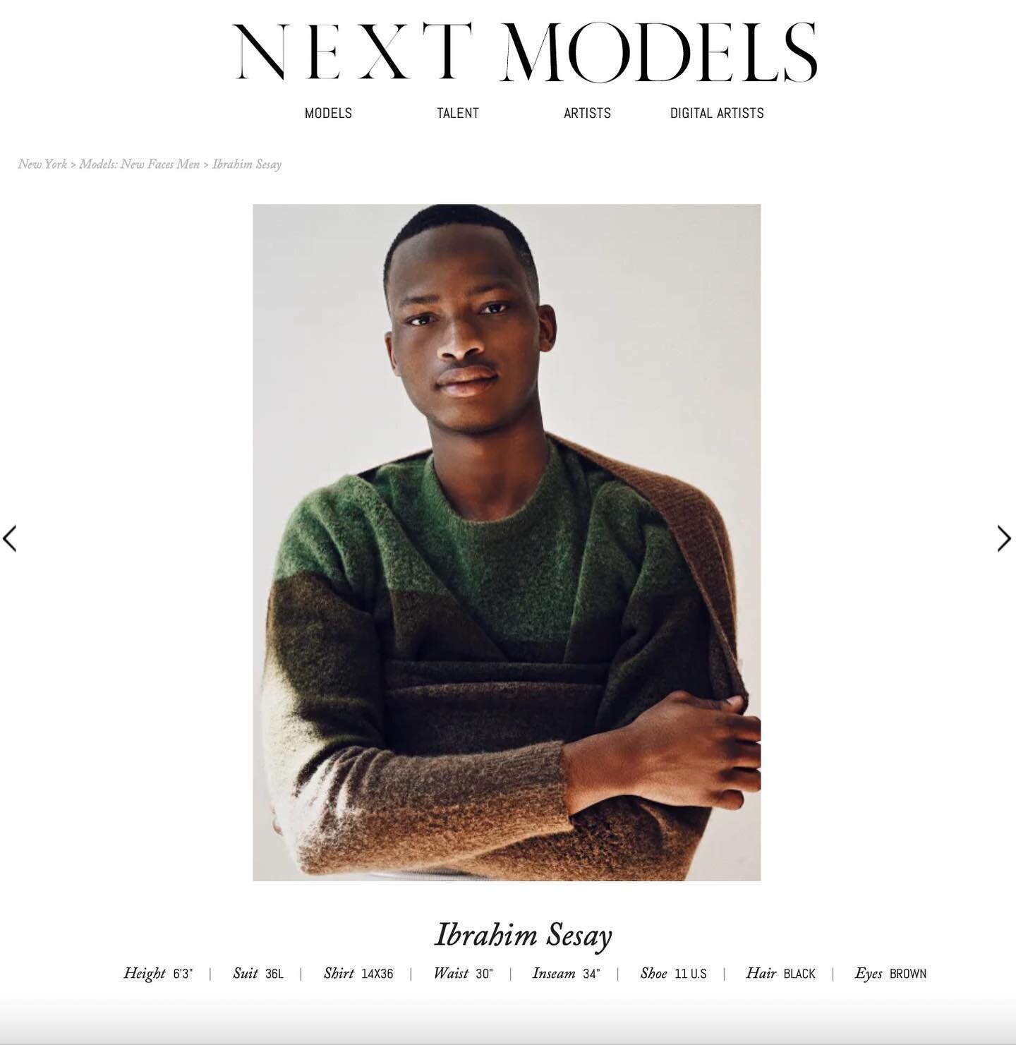 Ibrahim on the Next Models website! For real
www.forrealnyc.com
*

* 

*

*

*

* 

*
#model #models #malemodel #malemodels #fashion #modelagency #modelswanted #beautiful #runway #photoshoot #modeling #photographer #scoutme #modelscout #getscouted #t