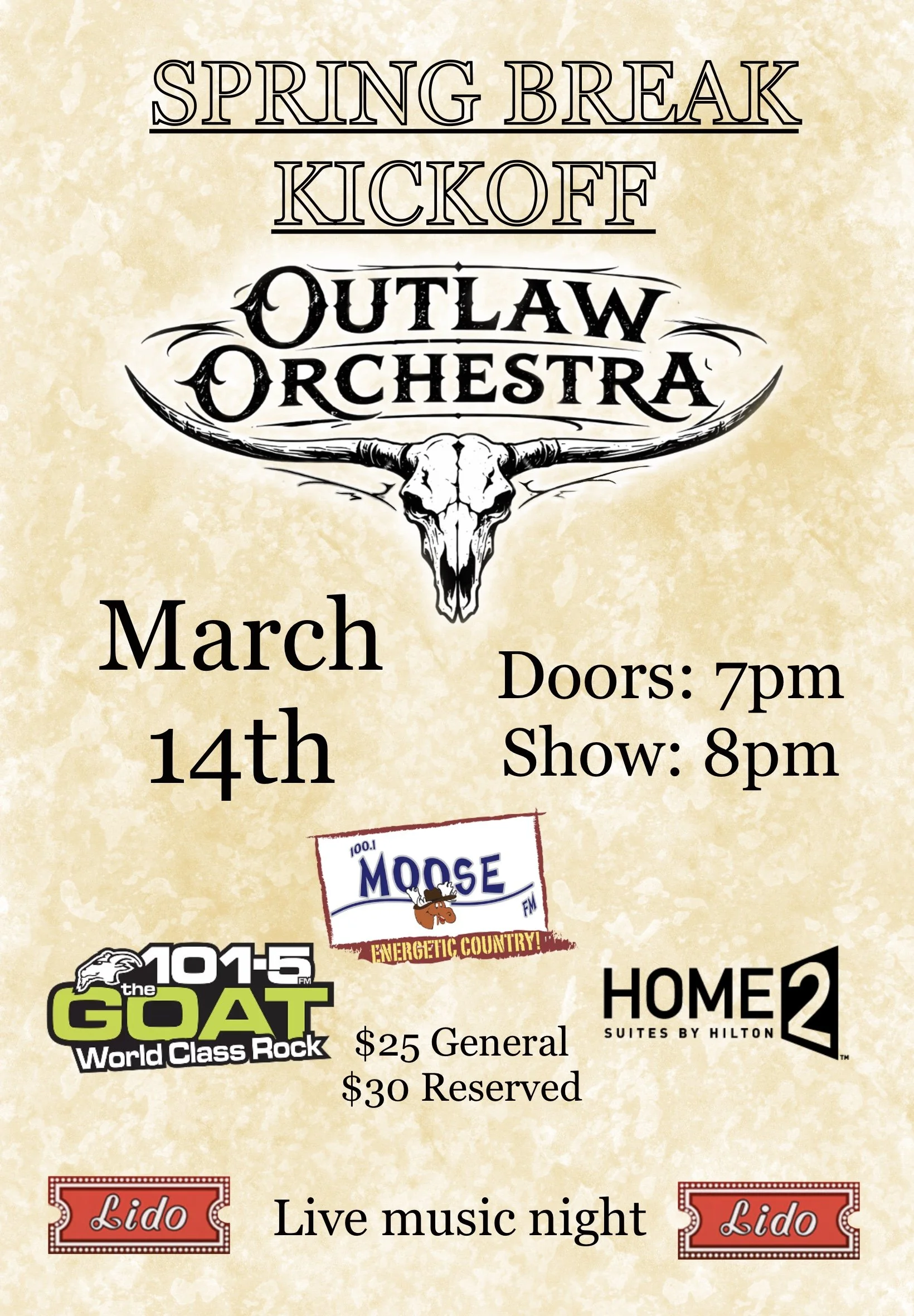 Spring Break Kickoff