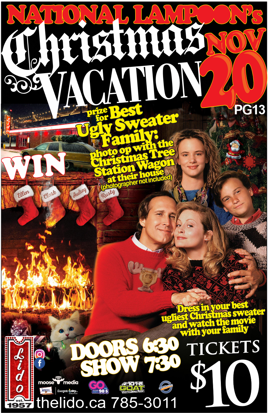 NATIONAL LAMPOON’S:  Christmas Vacation Movie!