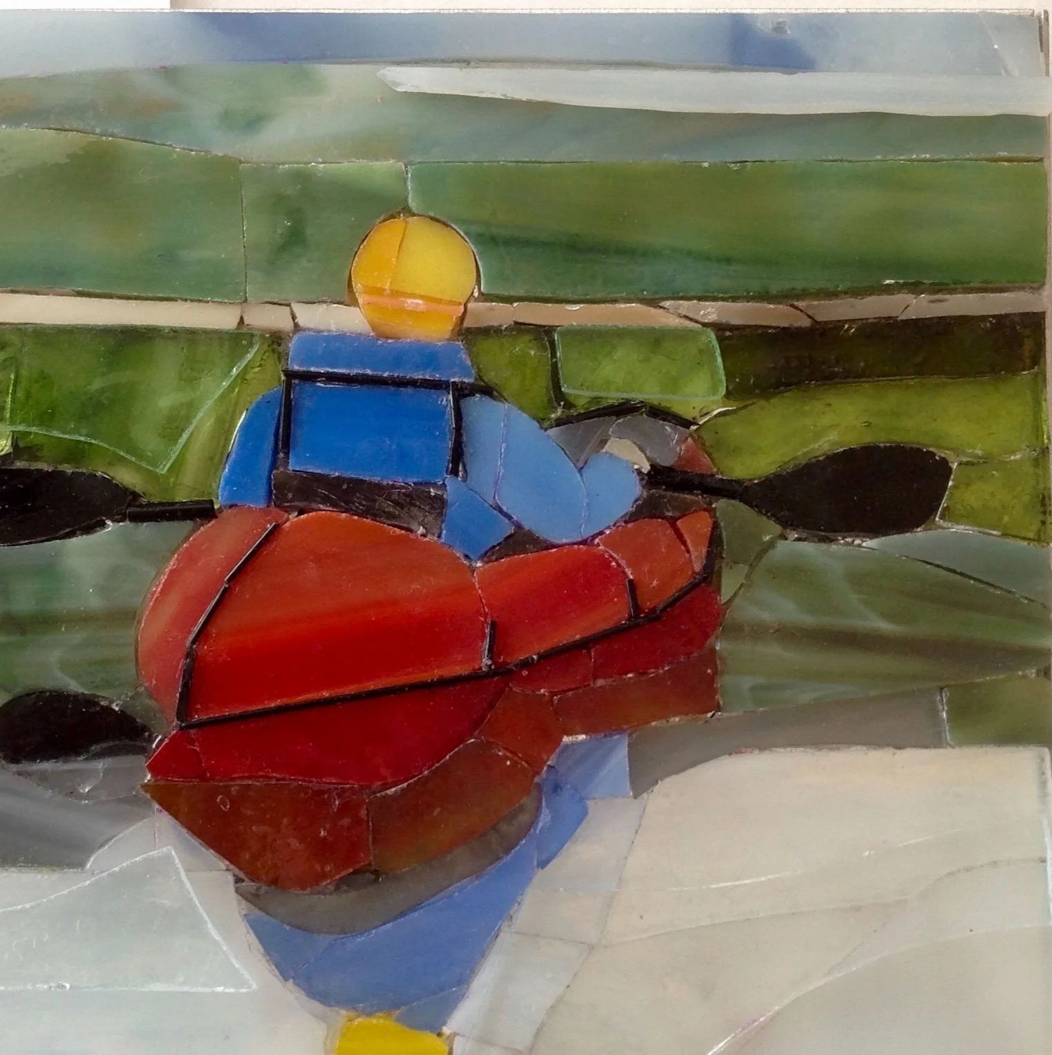 MOSAICS - Layered Art Glass, Smalti, Tiles + Mixed Media