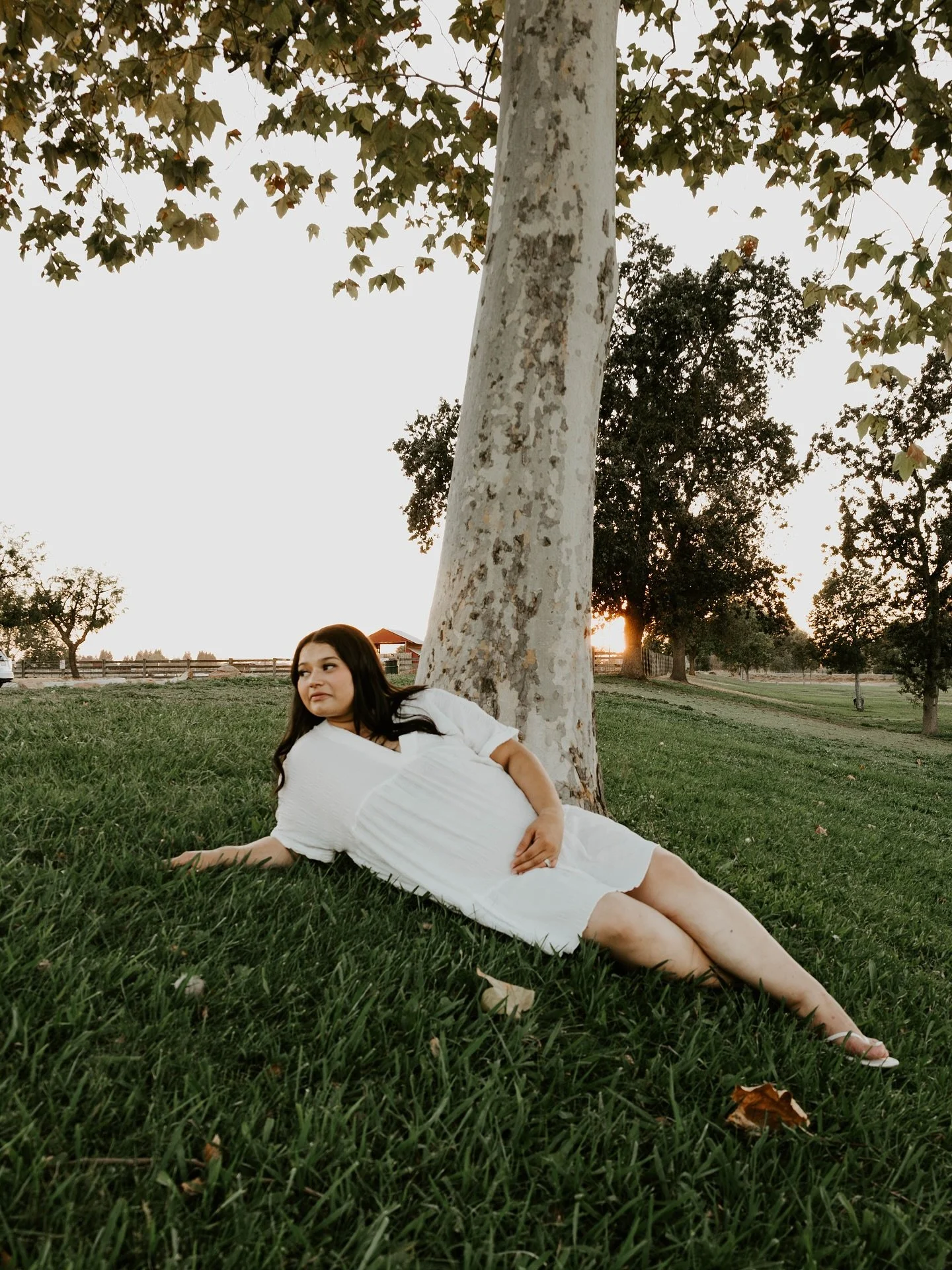 She carries both life and light within her. ✨