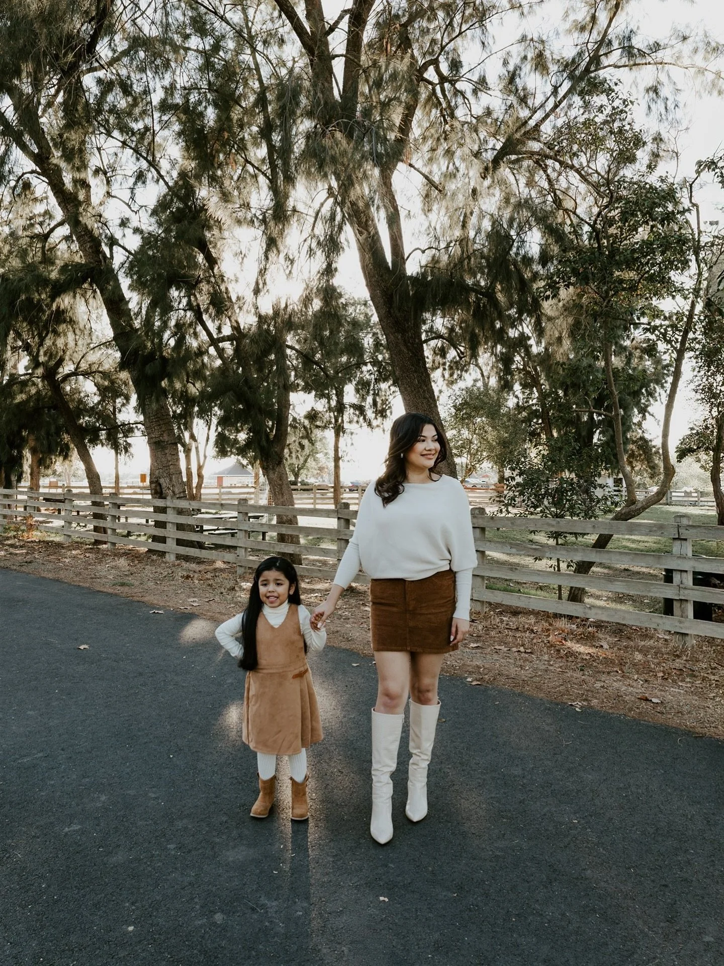 Mama&rsquo;s girl through every season.🍂