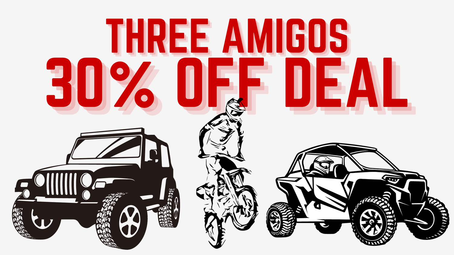 Three Amigos 30% Off — Ocotillo RV Resort