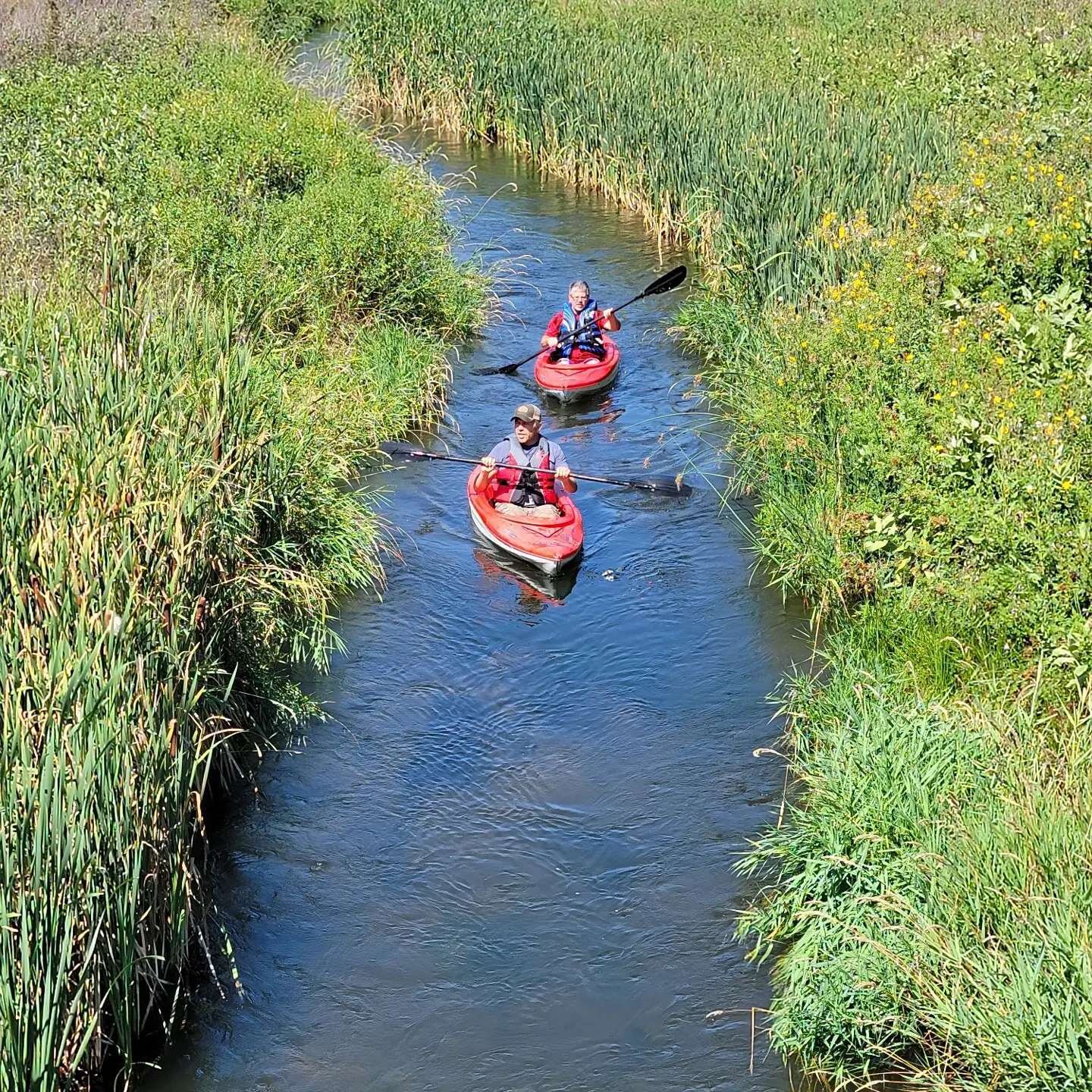 These two are conquering the Seven Persons Creek!

Thanks for booking!!

#KayakMedicineHat #KayakRental #OutdoorXcape #GetOutside #GetOffTheCouch #MyMHSummer #MedicineHat #TourismMedicineHat #SundayFunday