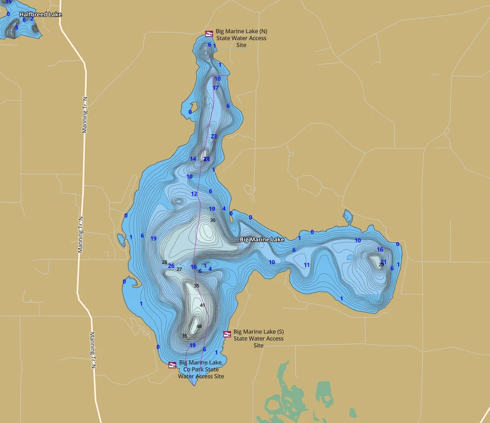 Maps — Big Marine Lake Association