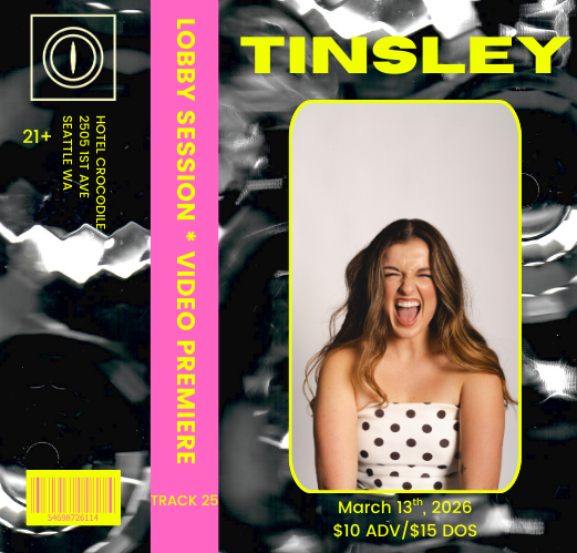 Hotel Crocodile Presents: The Tinsley Lobby Session & Music Video Debut