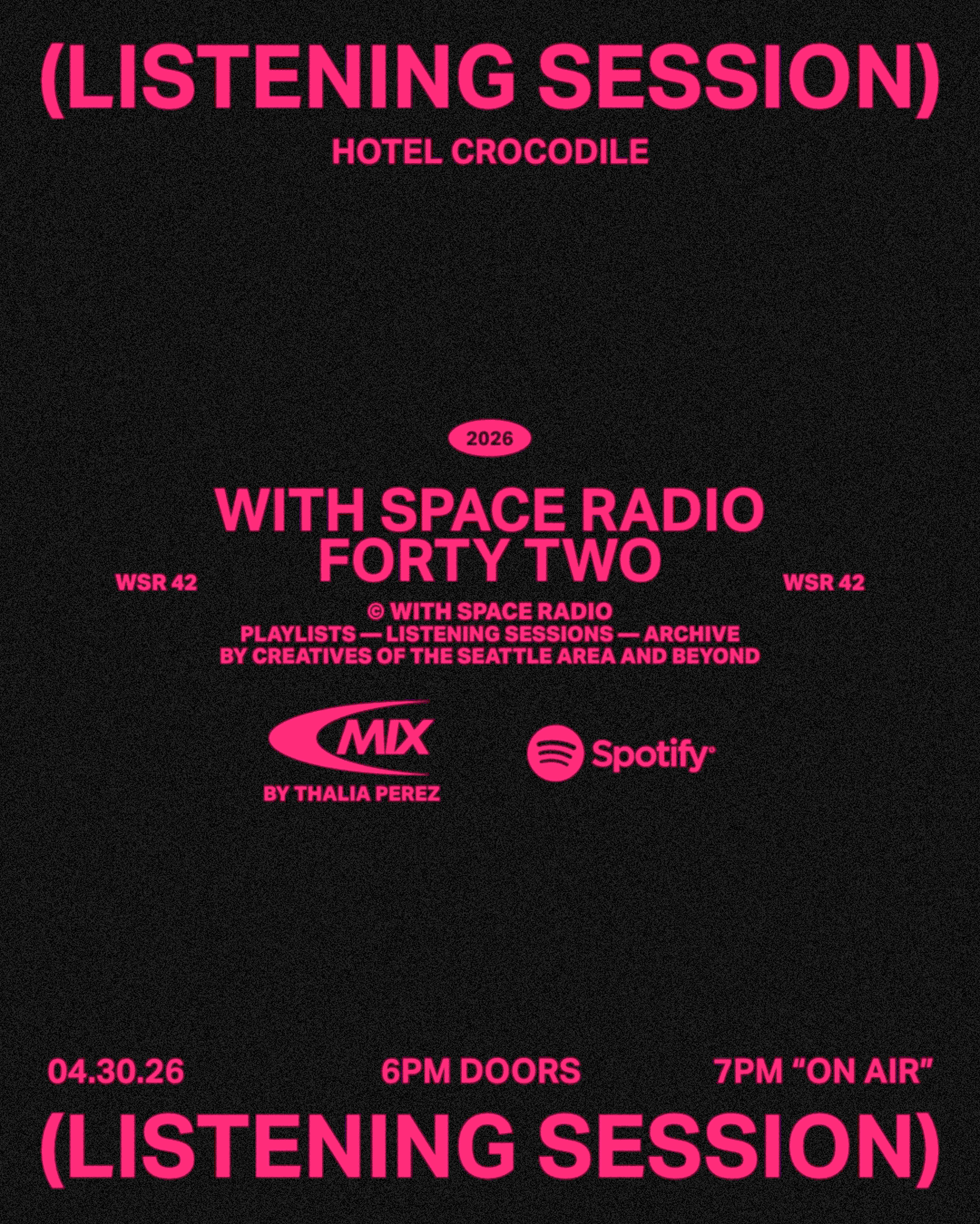 With Space Radio w/Thalia