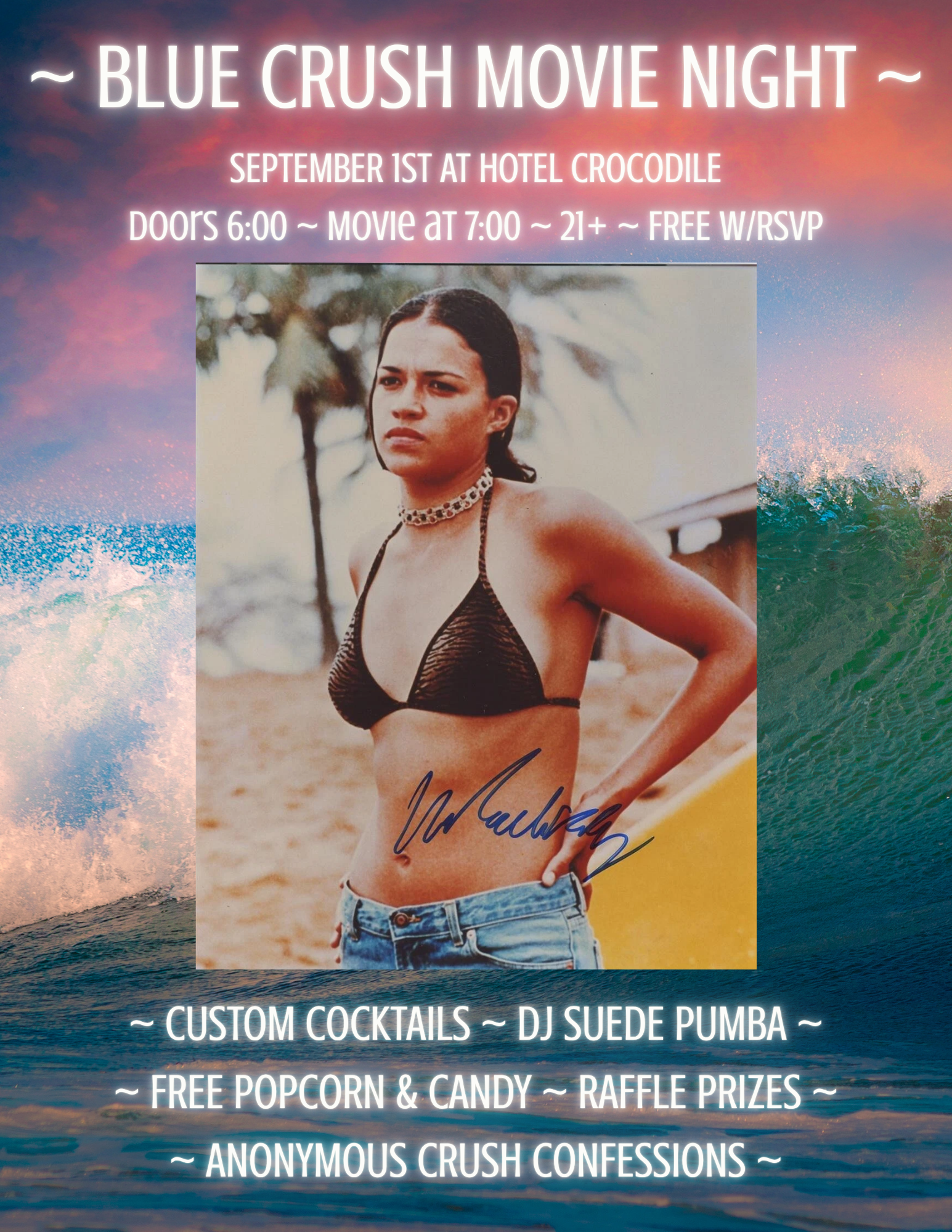 Blue Crush - Crushin' On You Movie Night