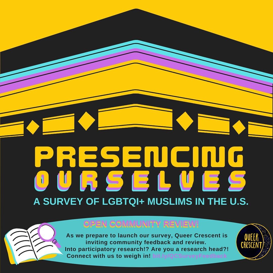 🌸 Attention Queer Crescent Community and beyond 🌸 

📍 For the past couple of years, Queer Crescent has been developing the largest survey of LGBTQI+ Muslims in the United States to gain a comprehensive understanding of our experiences. As people b