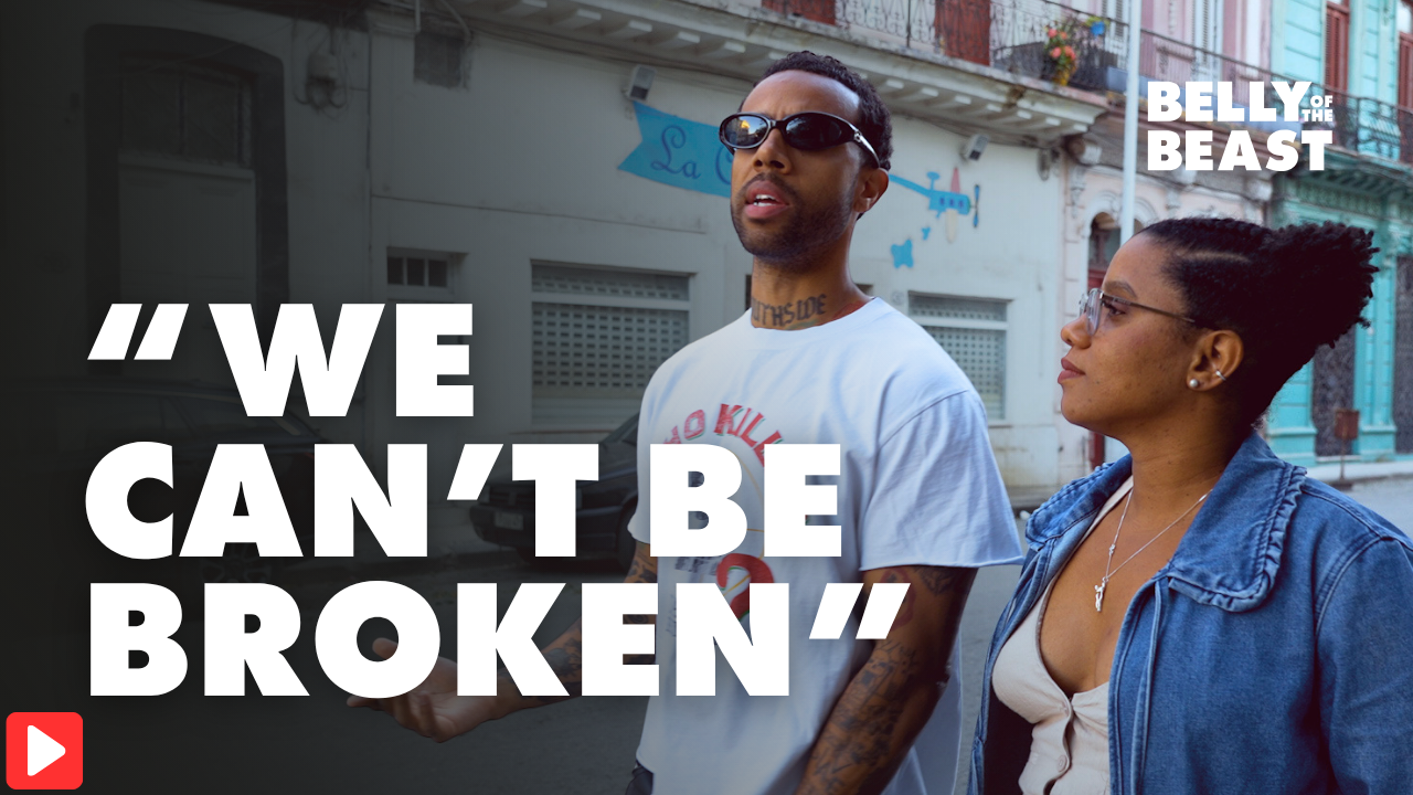Vic Mensa and Liz Oliva Fernandez in Cuba