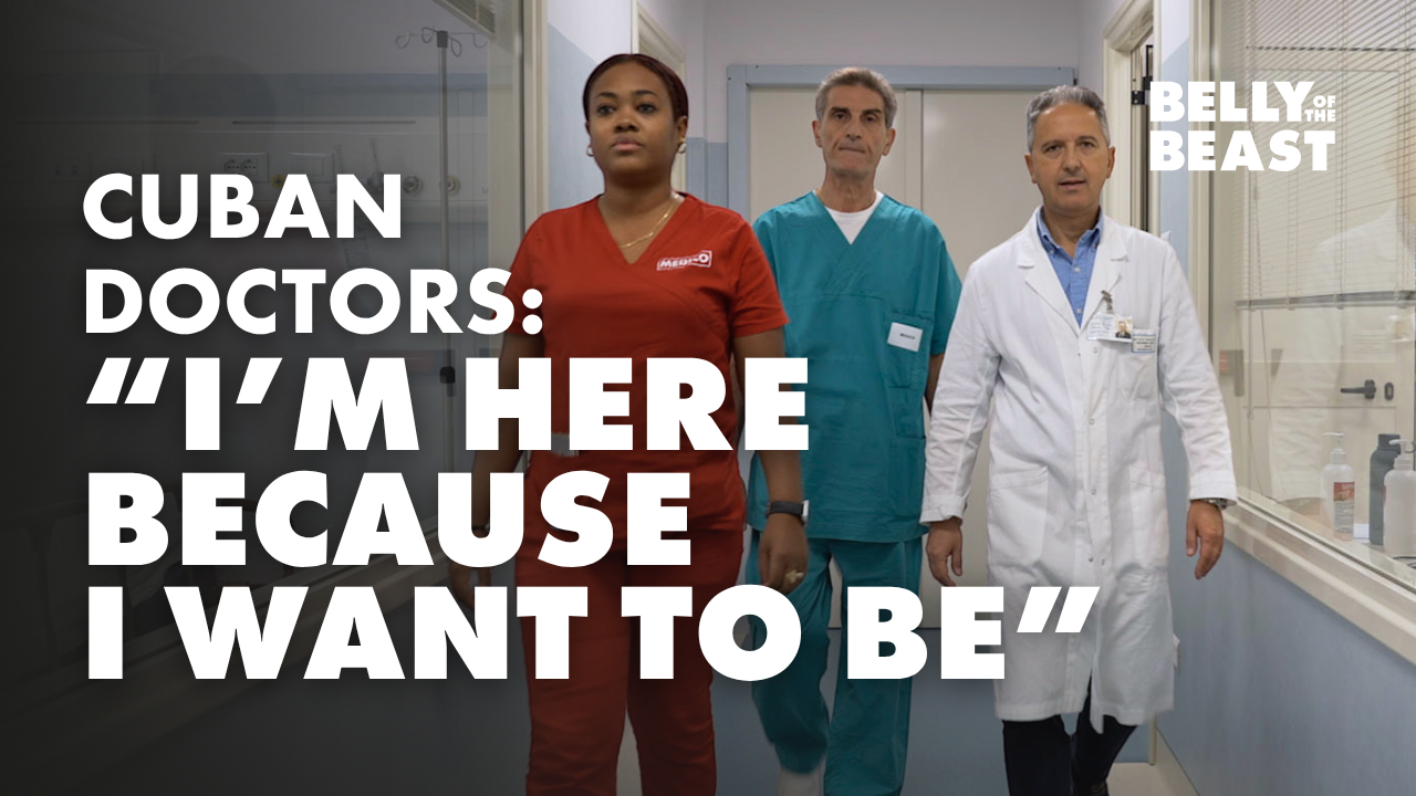 Cuban doctors in Italy