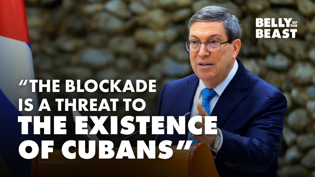 Cuban Foreign Minister Bruno Rodríguez