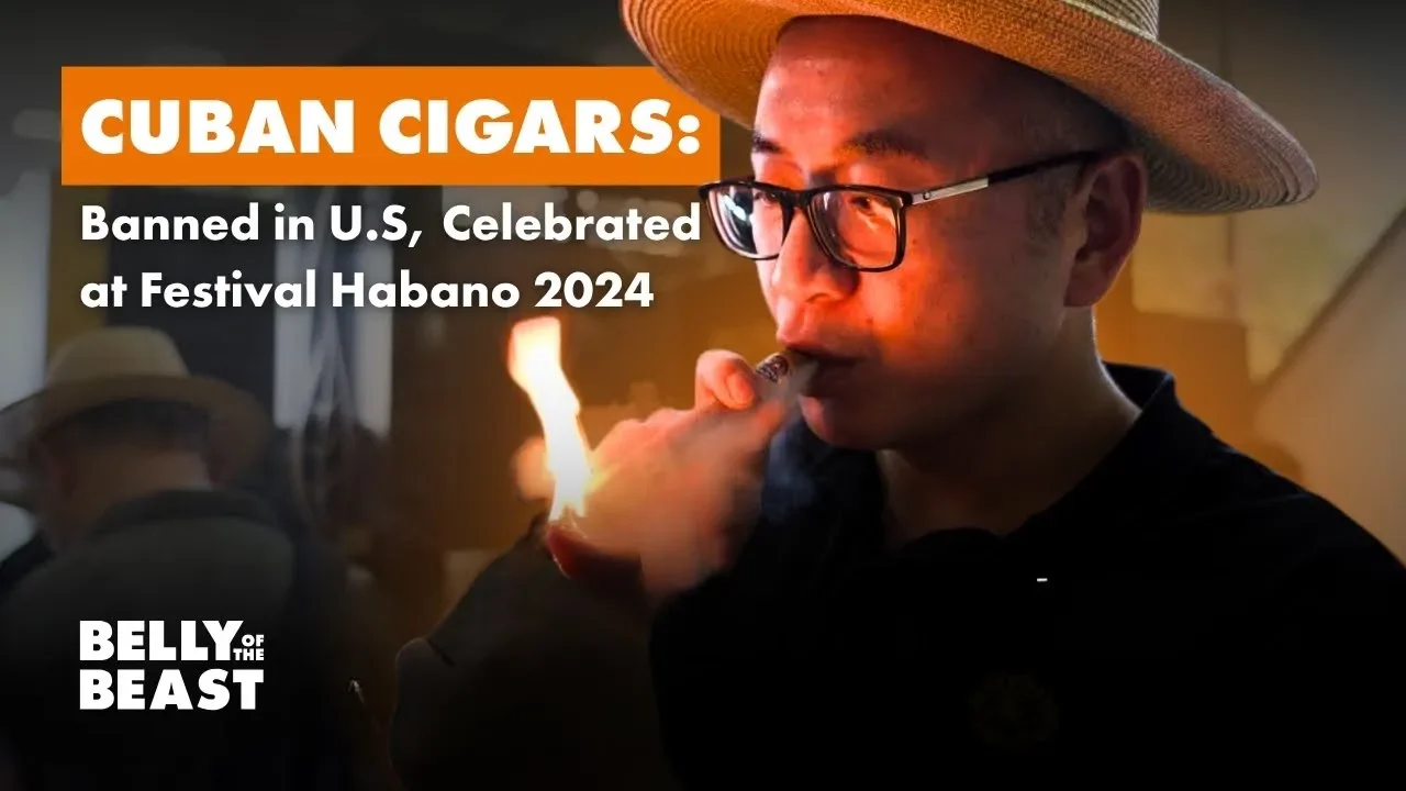 turists in Cuba for Cuban cigars celebraation