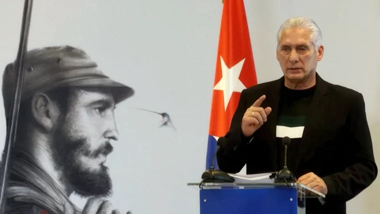 Cuba’s President Miguel Díaz-Canel