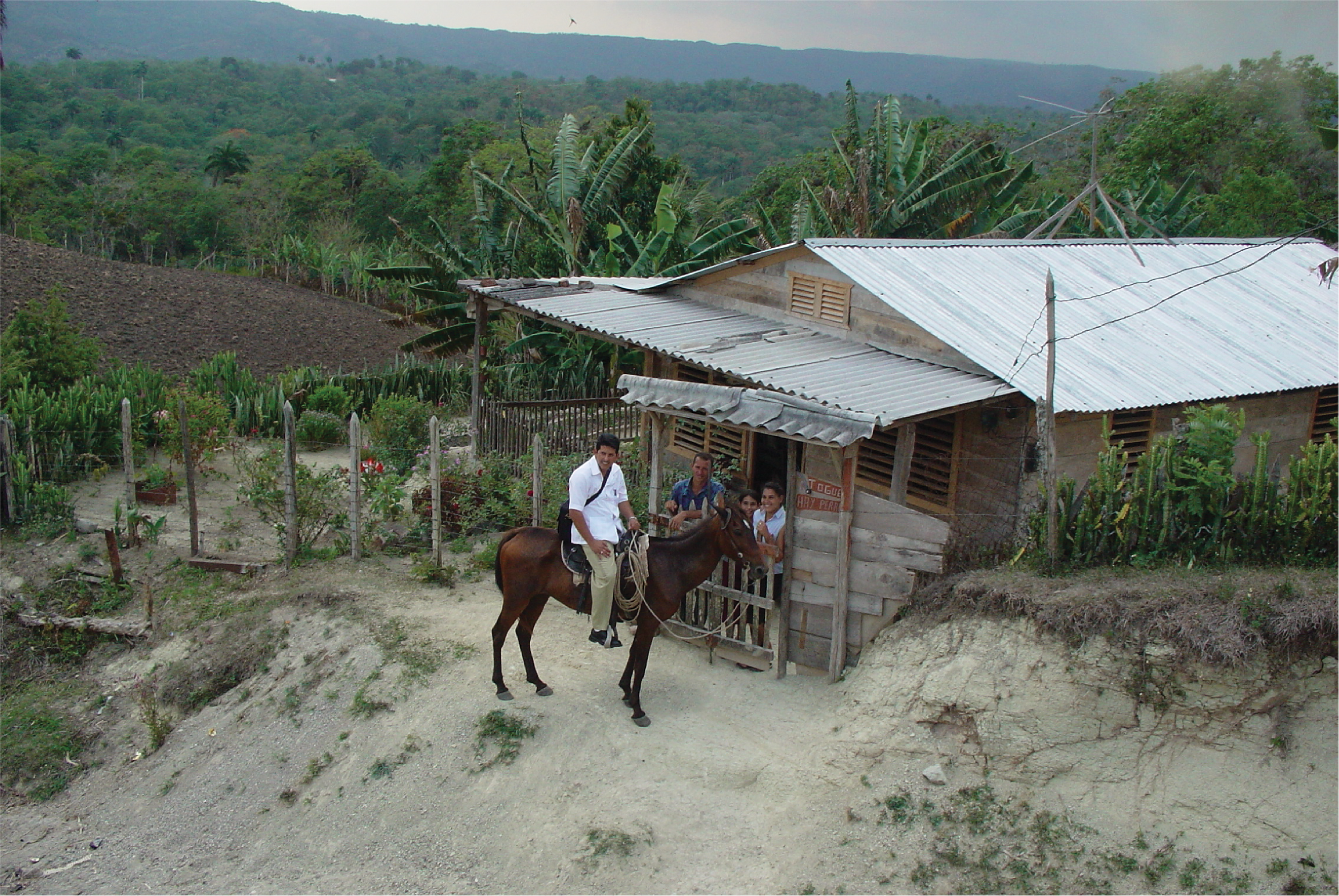 Rugged and remote: even the most rural Cuban communities receive house calls from their primary care physician (2006).