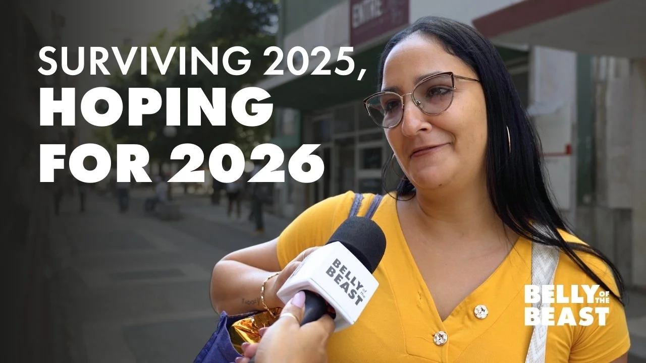 cubans reflect on a though year - power outages, shortages and crisis