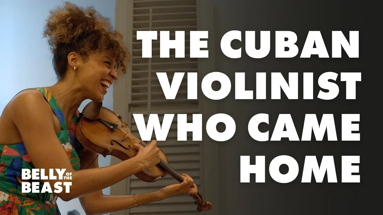Cuban violinist Yilian Cañizares