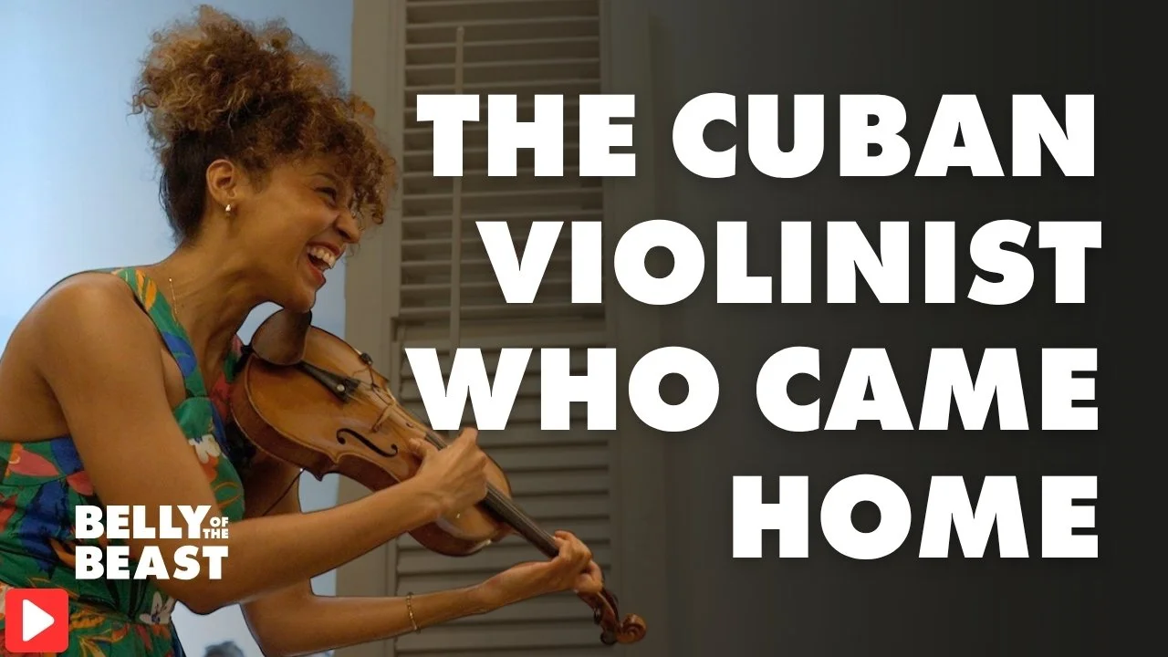 Cuban violinist Yilian Cañizares