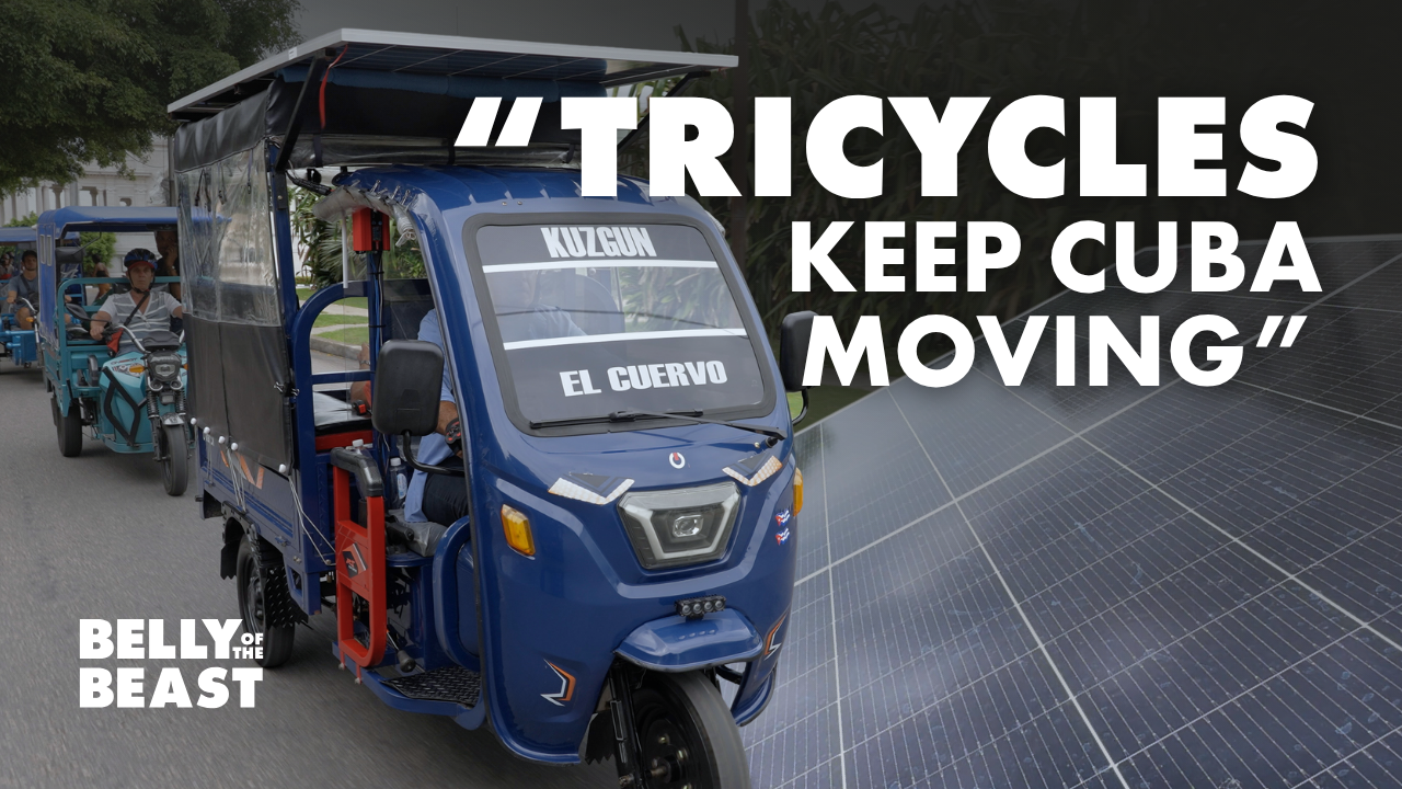 Solar Panels on Electric Tricycles: Cuba’s Solution to the U.S. Oil Blockade