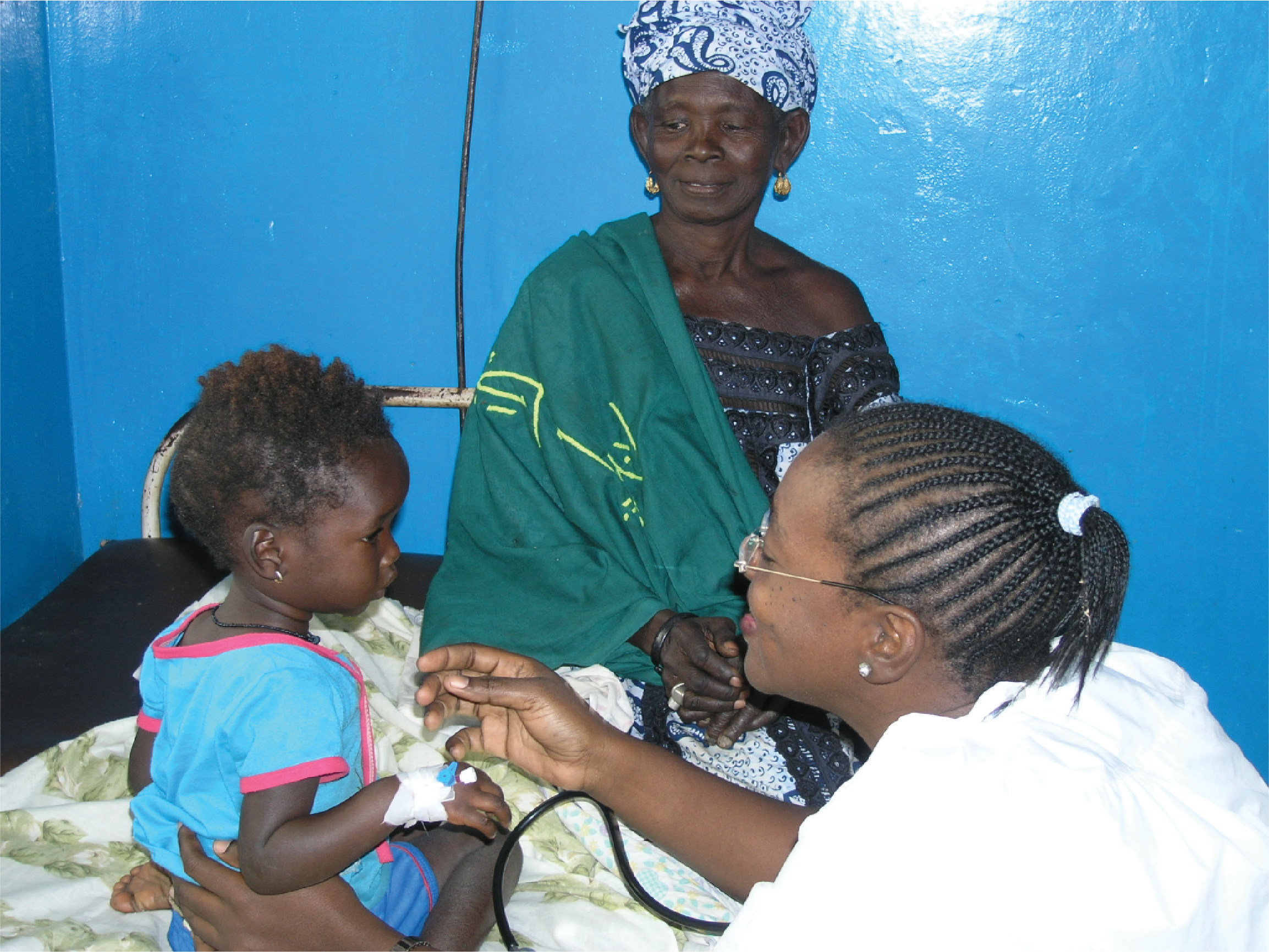 Cuban doctors serve where others won’t, going to where patients need them, like this team in Gambia (2005).  