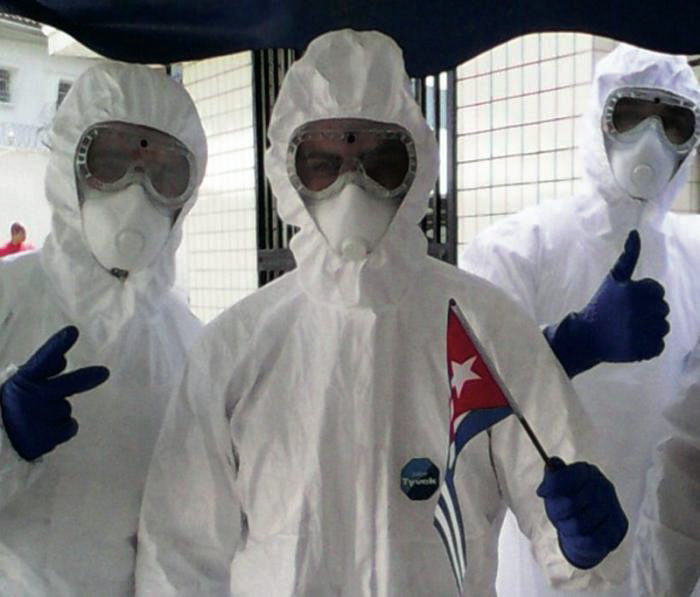 5,000 Cuban doctors and nurses volunteered for the Henry Reeve Emergency Medical Contingent to  fight Ebola; 500 were chosen for training, and 256 were selected to serve in Guinea, Liberia, and Sierra  Leone (2014) 
