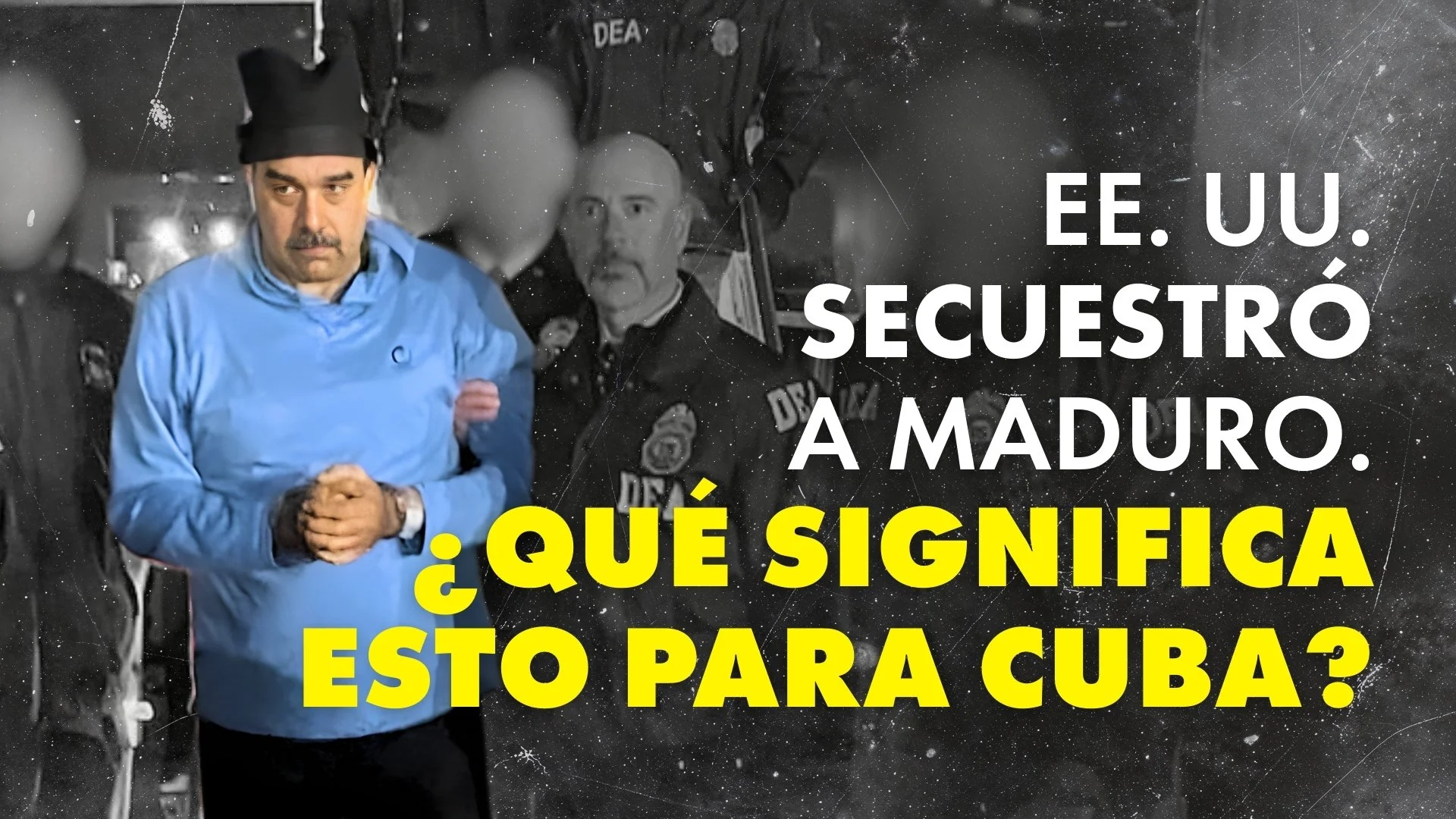 EE.UU. secuestra a Maduro