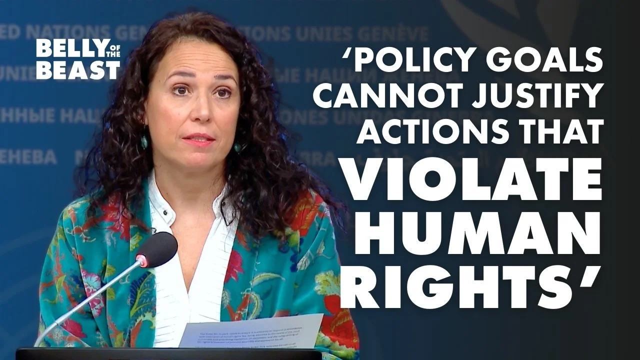 UN Human Rights spokesperson Marta Hurtado 