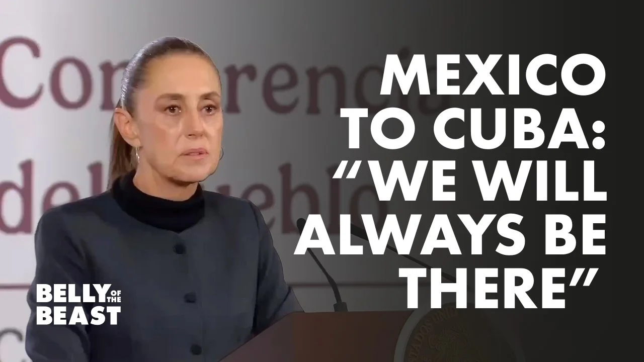 Mexico's president Sheinbaum 