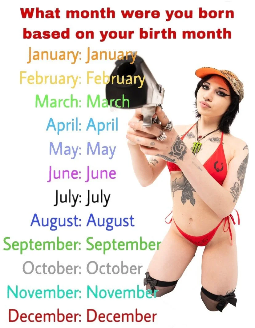 What&rsquo;s your birth month??? 🫵👄🌙🐳🥝🤰

Find out in the 2026 Astroprincess Calendar!

Only $30! 

Available on my website (pick up or shipped) 
OR 
In store at @_bizarrebazaar (Wellington) 
In store at @electricceremony (Auckland)