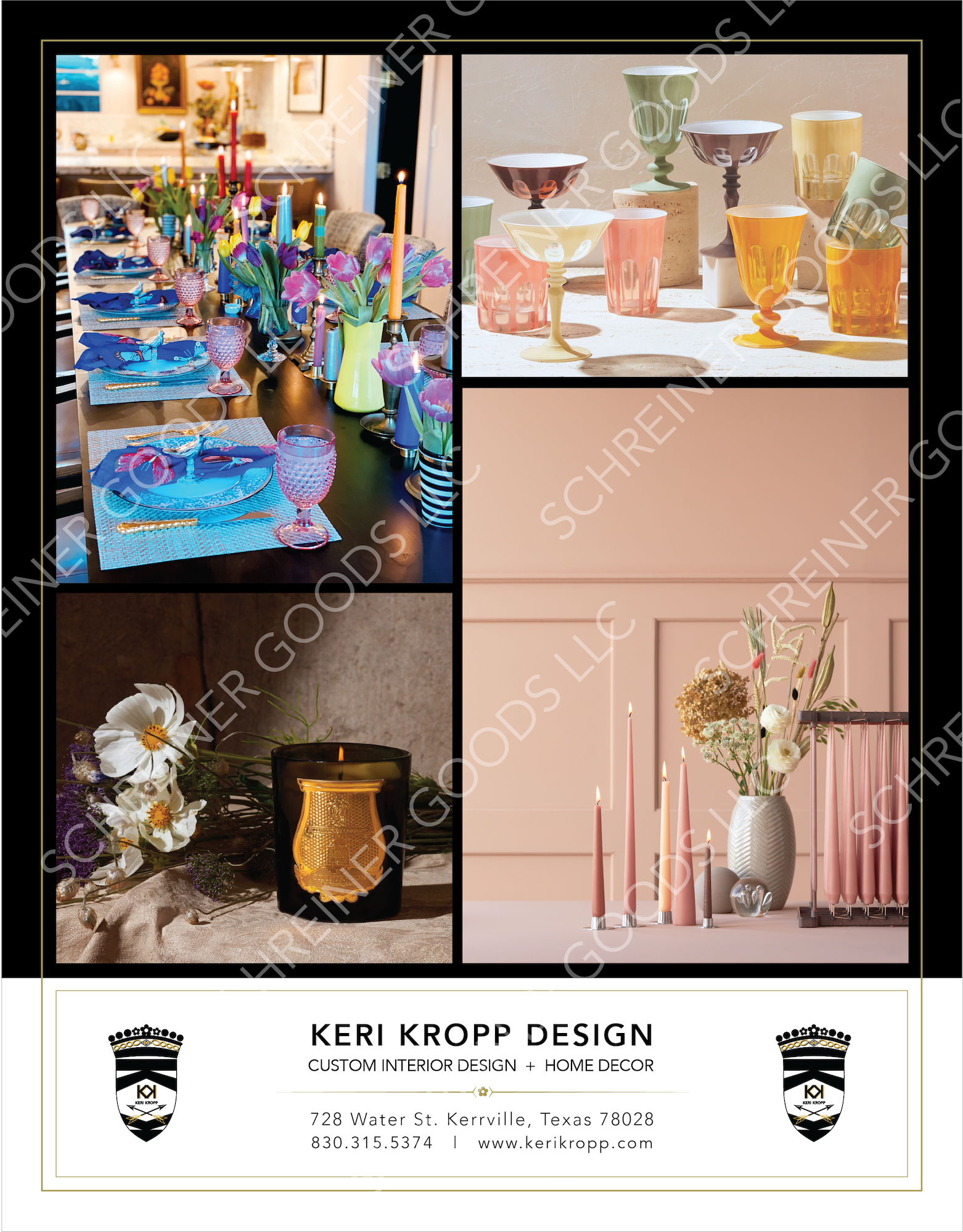 One of two, full-page print ad. Published in the Spring 2021 issue of Rock & Vine Magazine. (pg. 70)