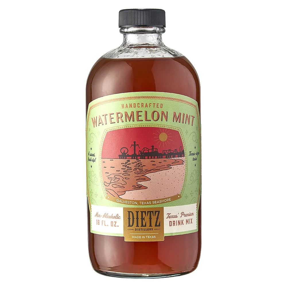 
If you are looking for the perfect refreshing cocktail, look no further. Our Watermelon Mint cocktail mix with gin, especially Dietz Distillery’s Five Judges Gin, is just what you need. The combination of the herbal notes in the gin and the fresh fl