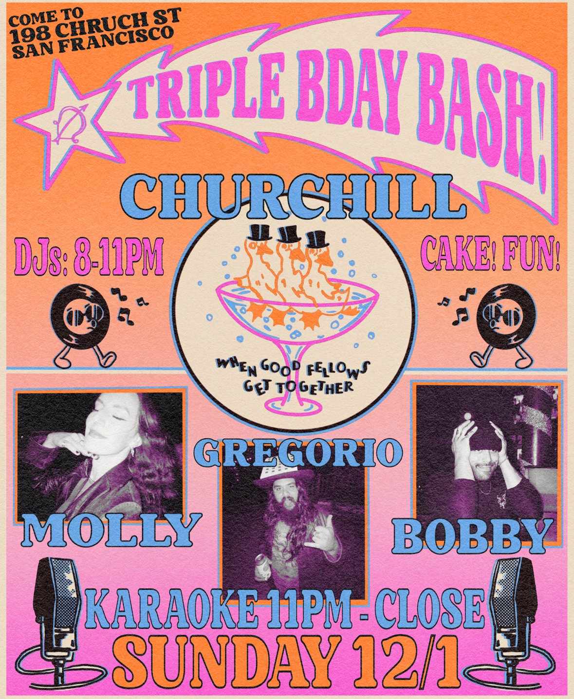 Triple Birthday Bash!