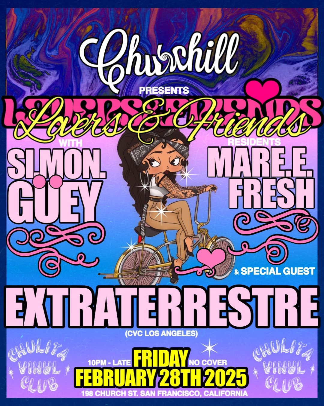 LOVERS AND FRIENDS MONTHLY PARTY!