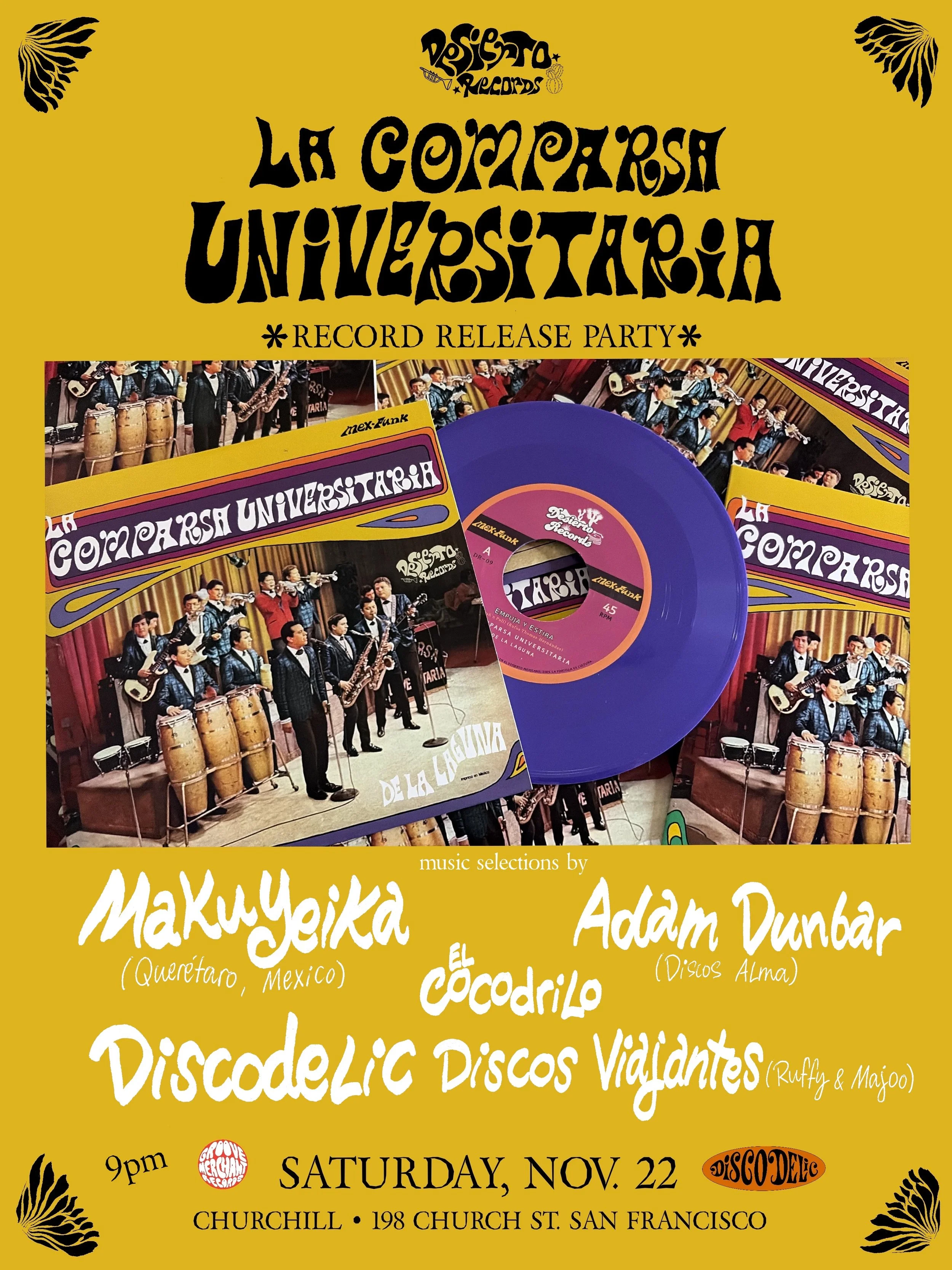 La Comparsa Universitaria de la Laguna – Record Release Celebration