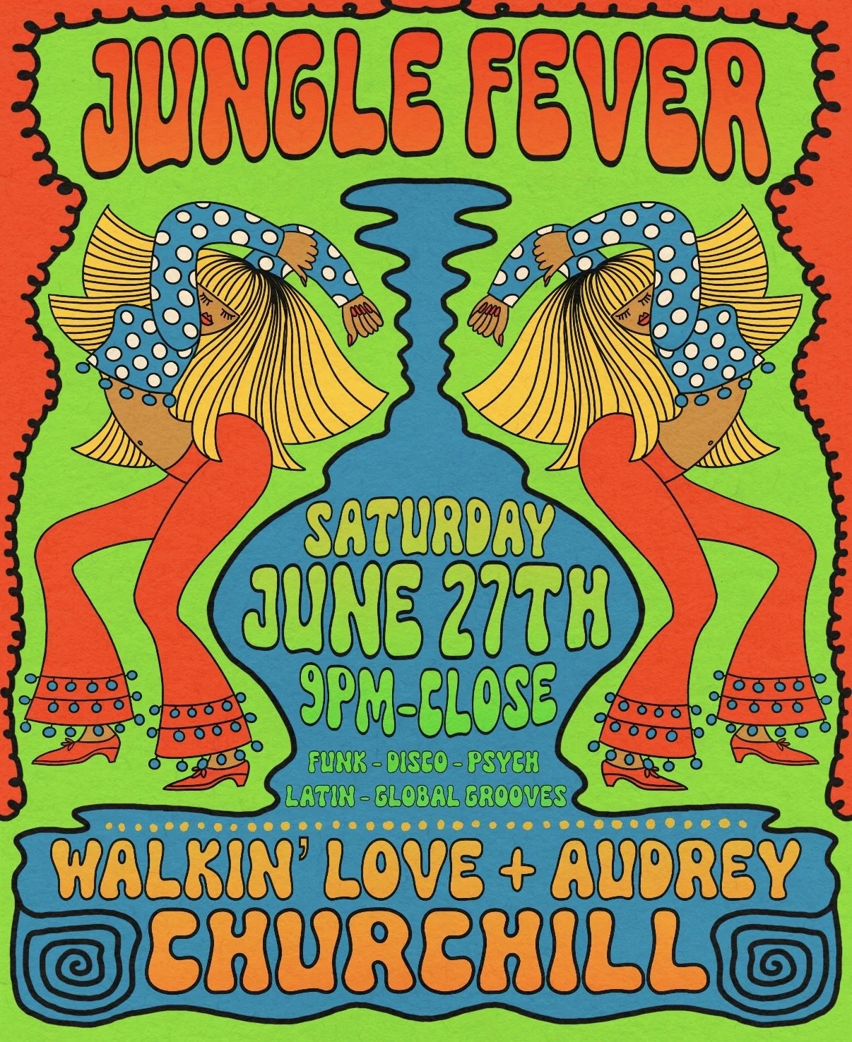 JUNGLE FEVER w/ Walkin’Love &amp; FRiends