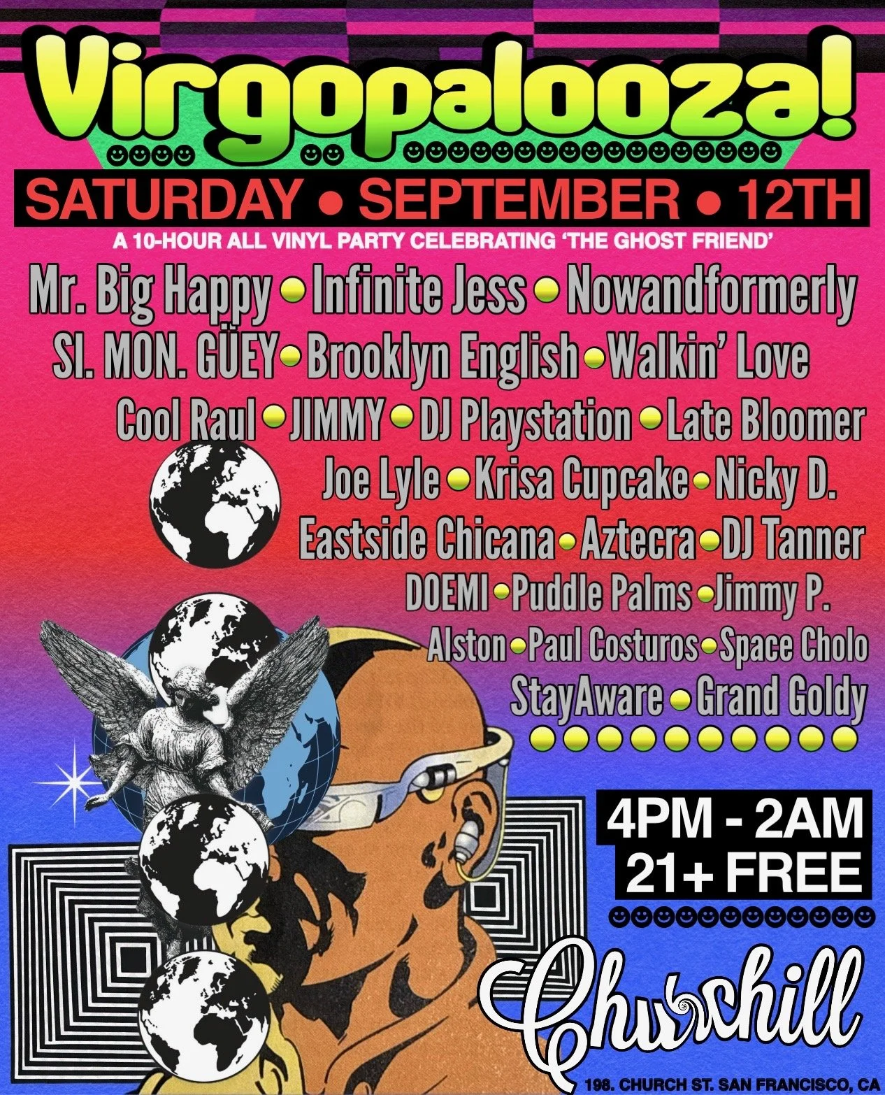 GILBERT’s BIRTHDAY BASH! Best of the best DJs all night long!