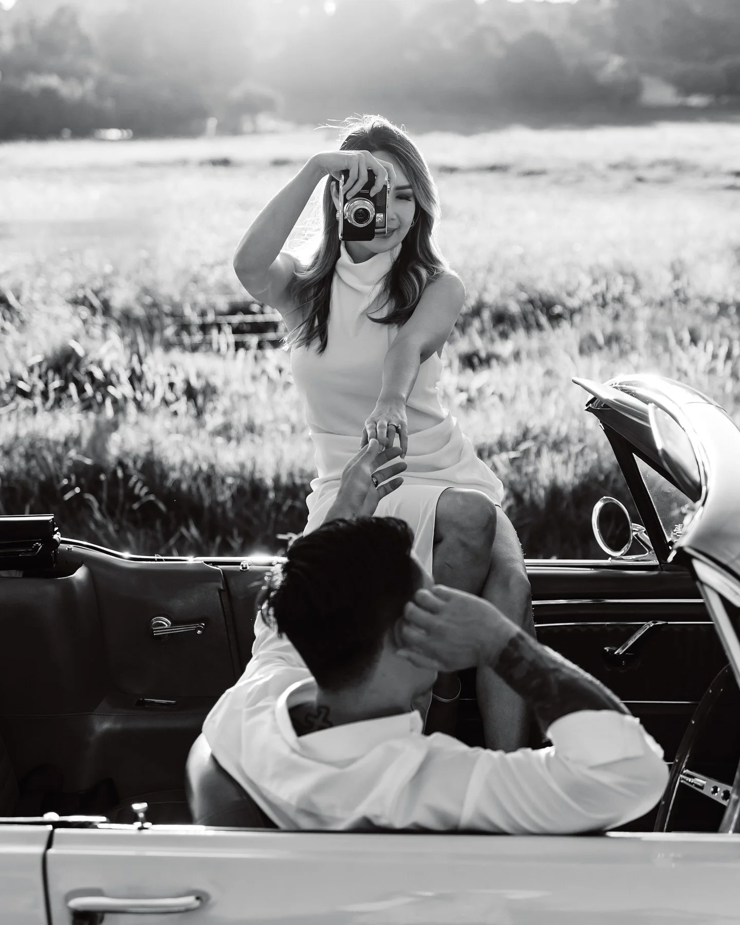 Black and white beauties from this cute session 🖤🤍