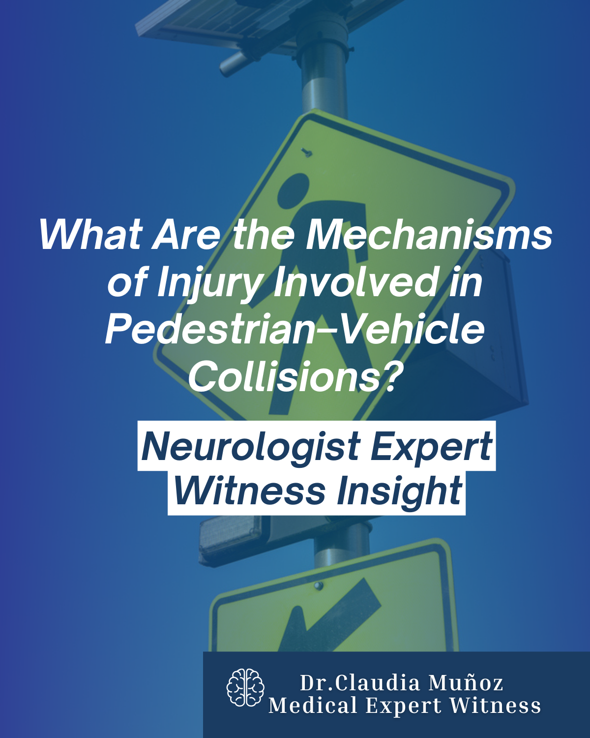 What Are the Mechanisms of Injury Involved in Pedestrian–Vehicle Collisions?